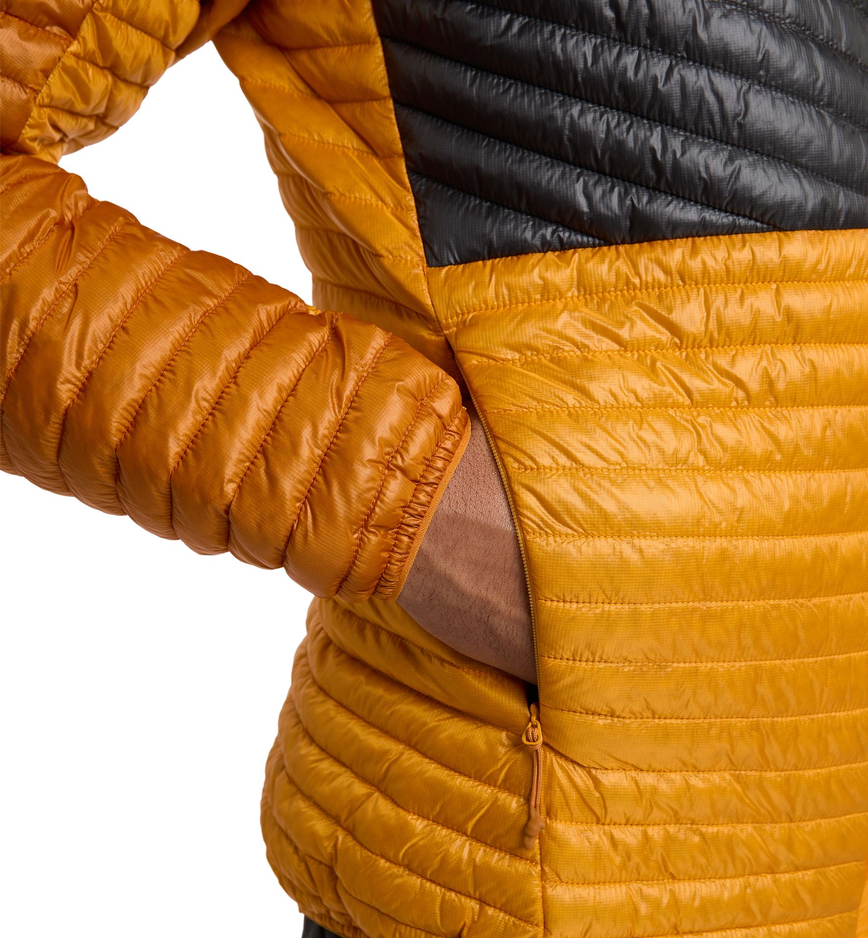 L.I.M Mimic Hood Men Sunny Yellow/Magnetite