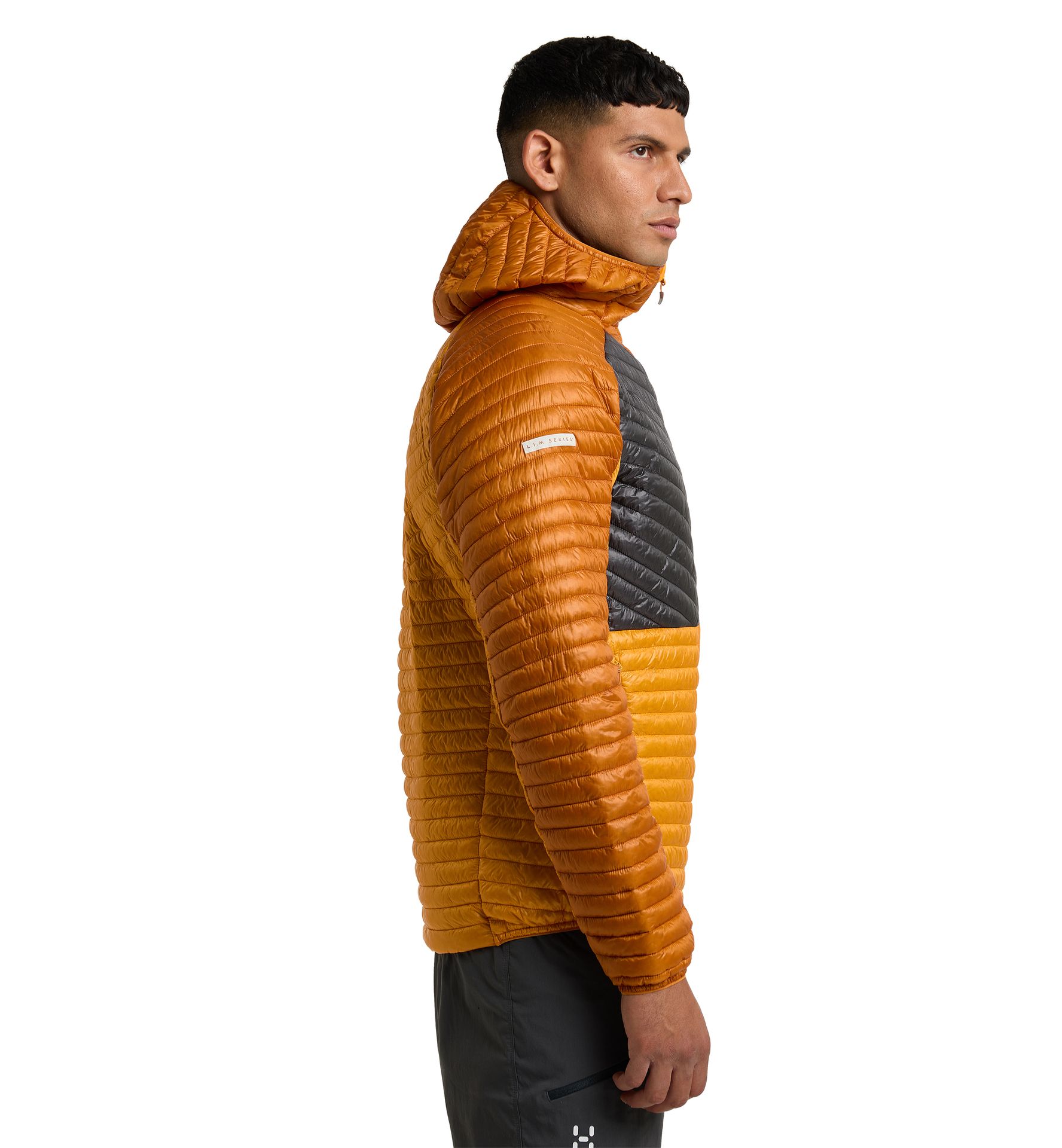 L.I.M Mimic Hood Men Sunny Yellow/Magnetite