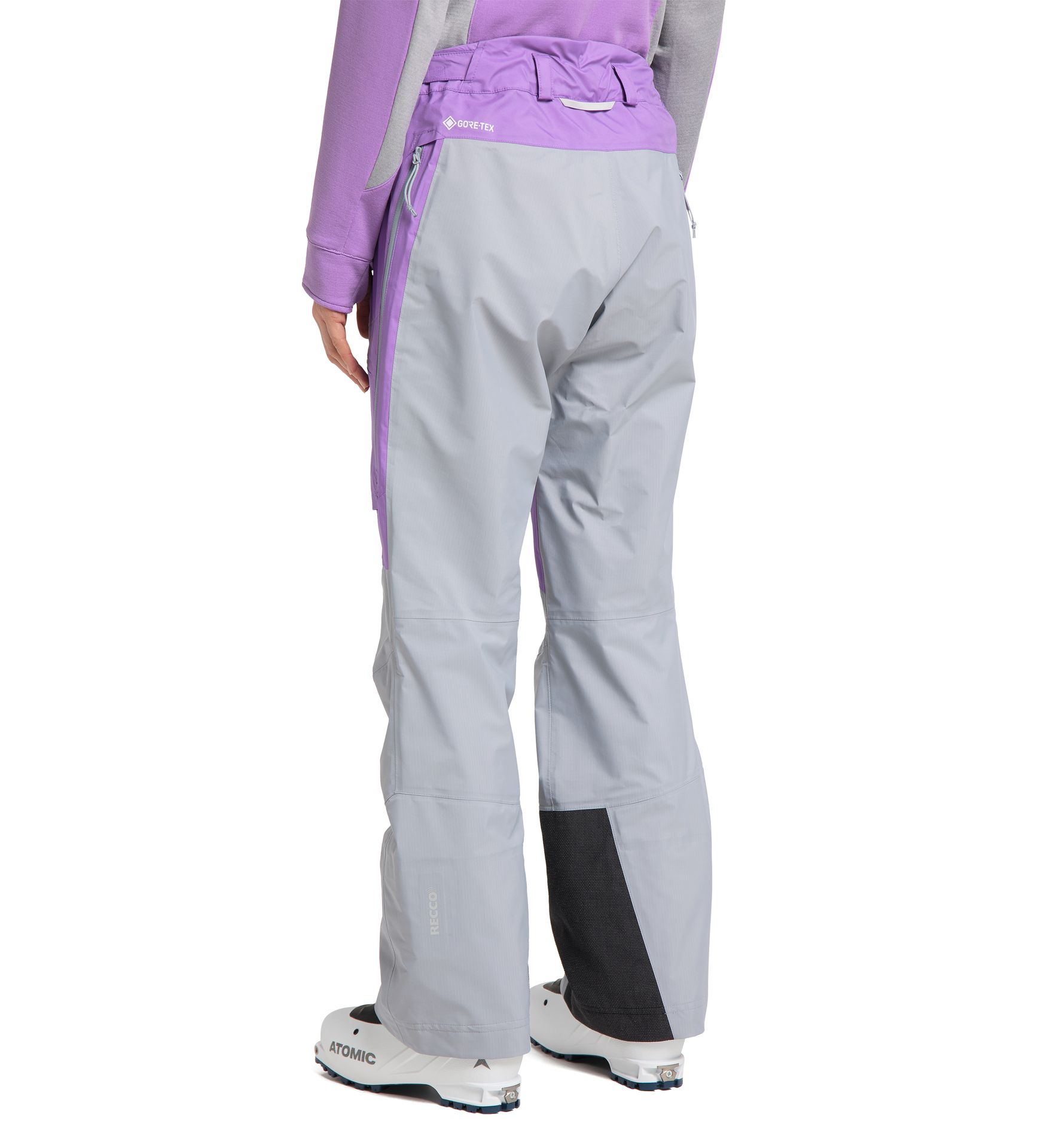 Vassi Touring GTX Pant Women Purple Ice/Concrete