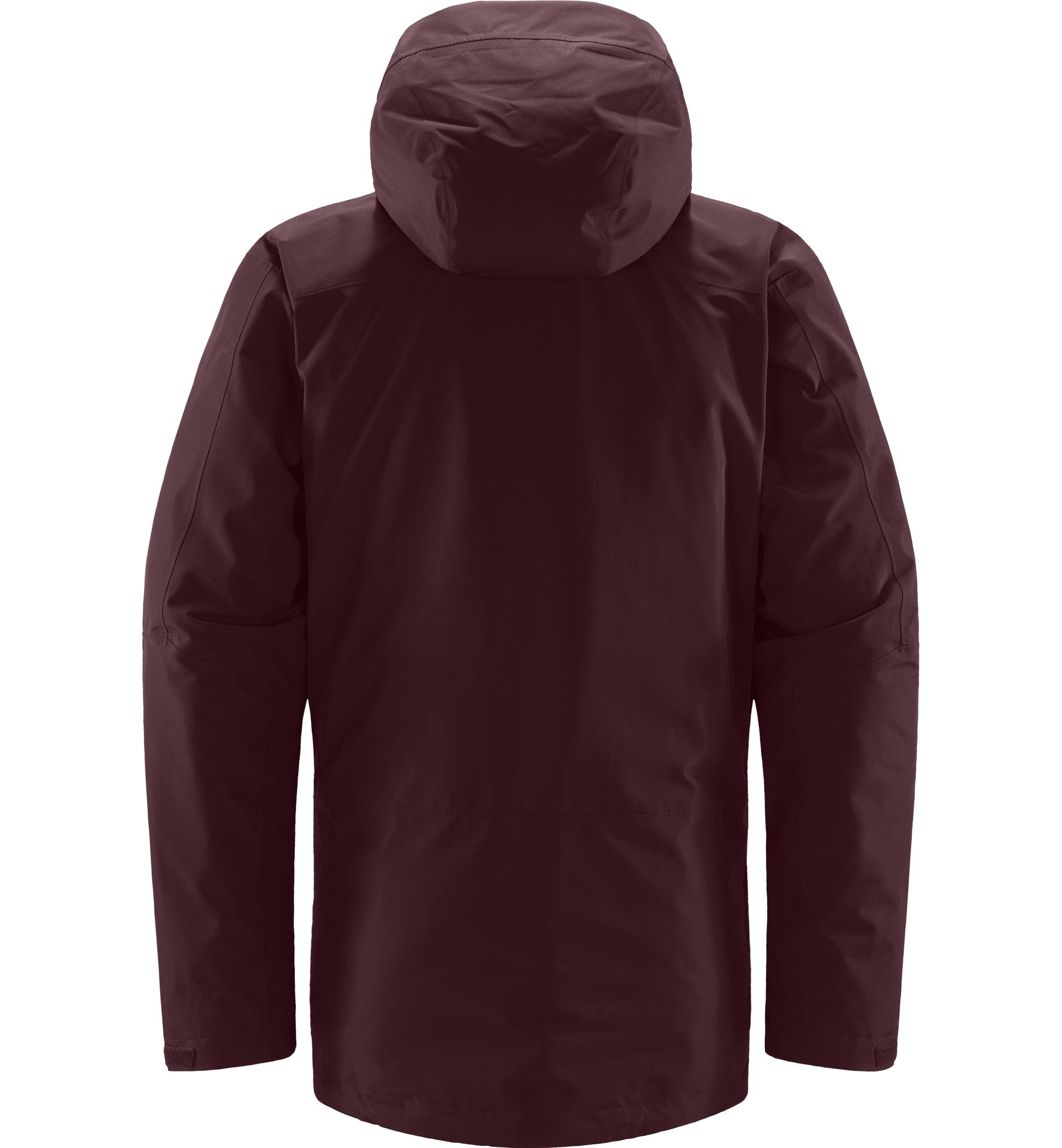 Älv 3-in-1 Down GTX Jacket Men Burgundy Brown