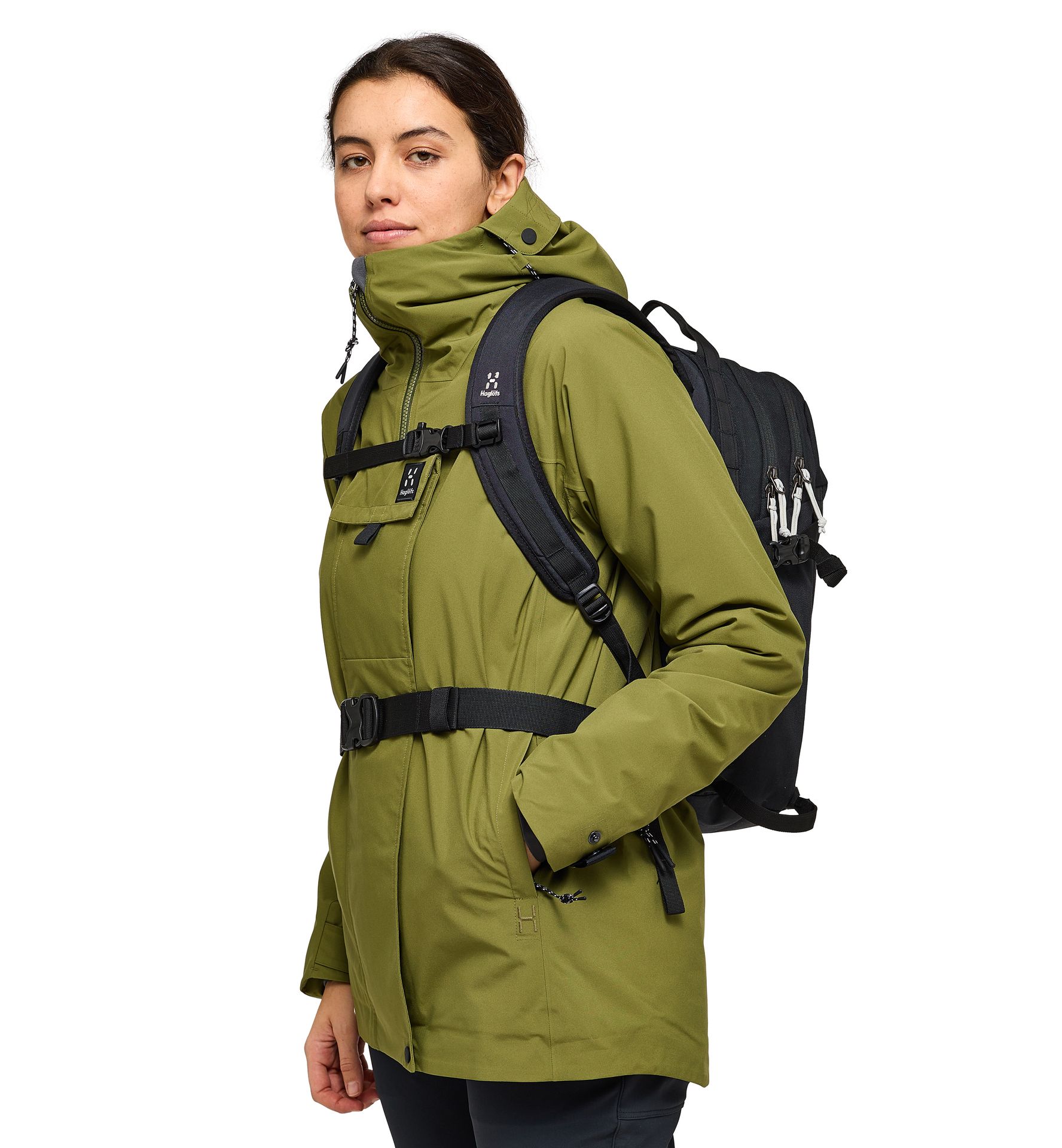 Orsa Parka Women Olive Green