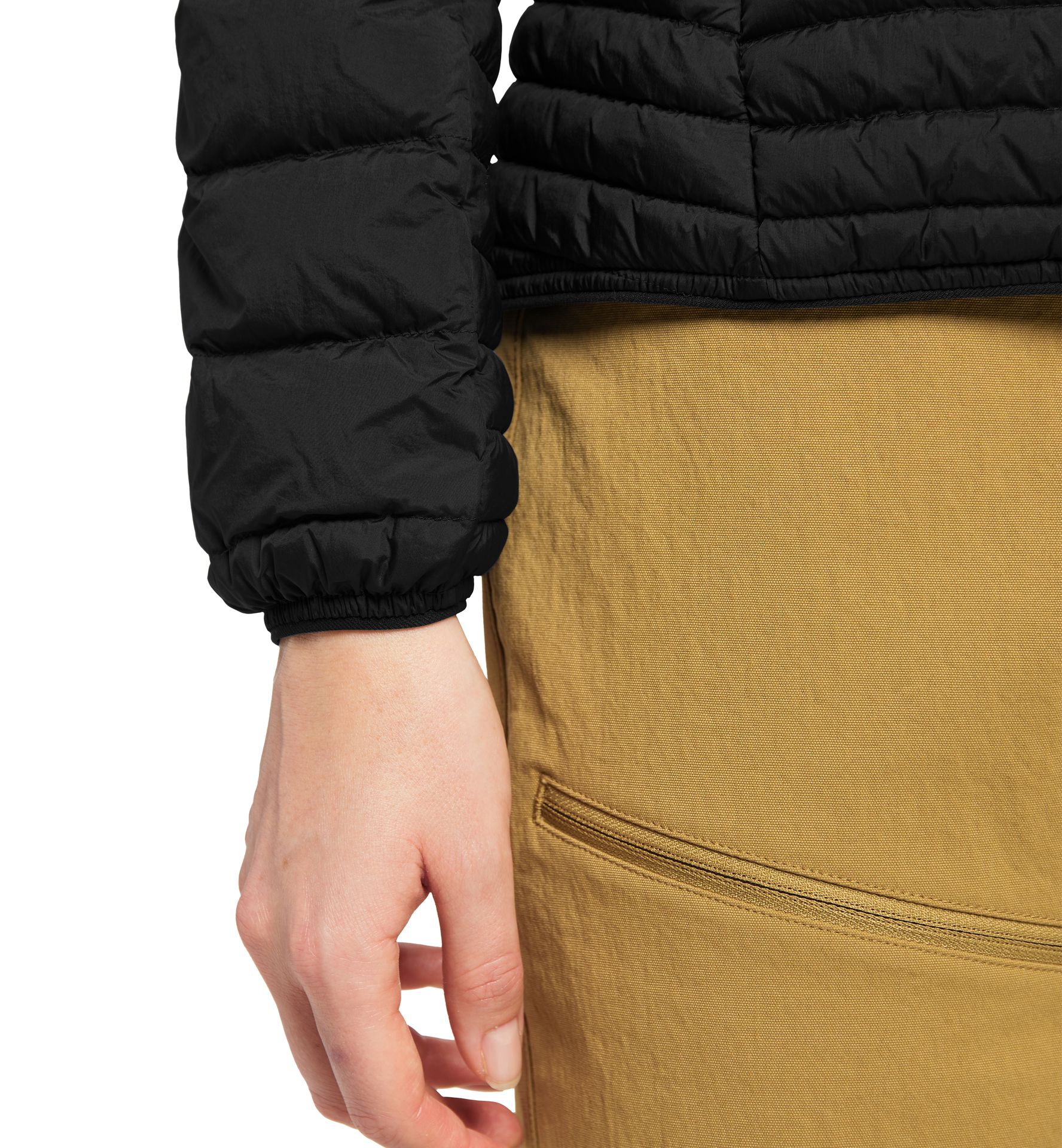 Micro Nordic Down Hood Women True Black