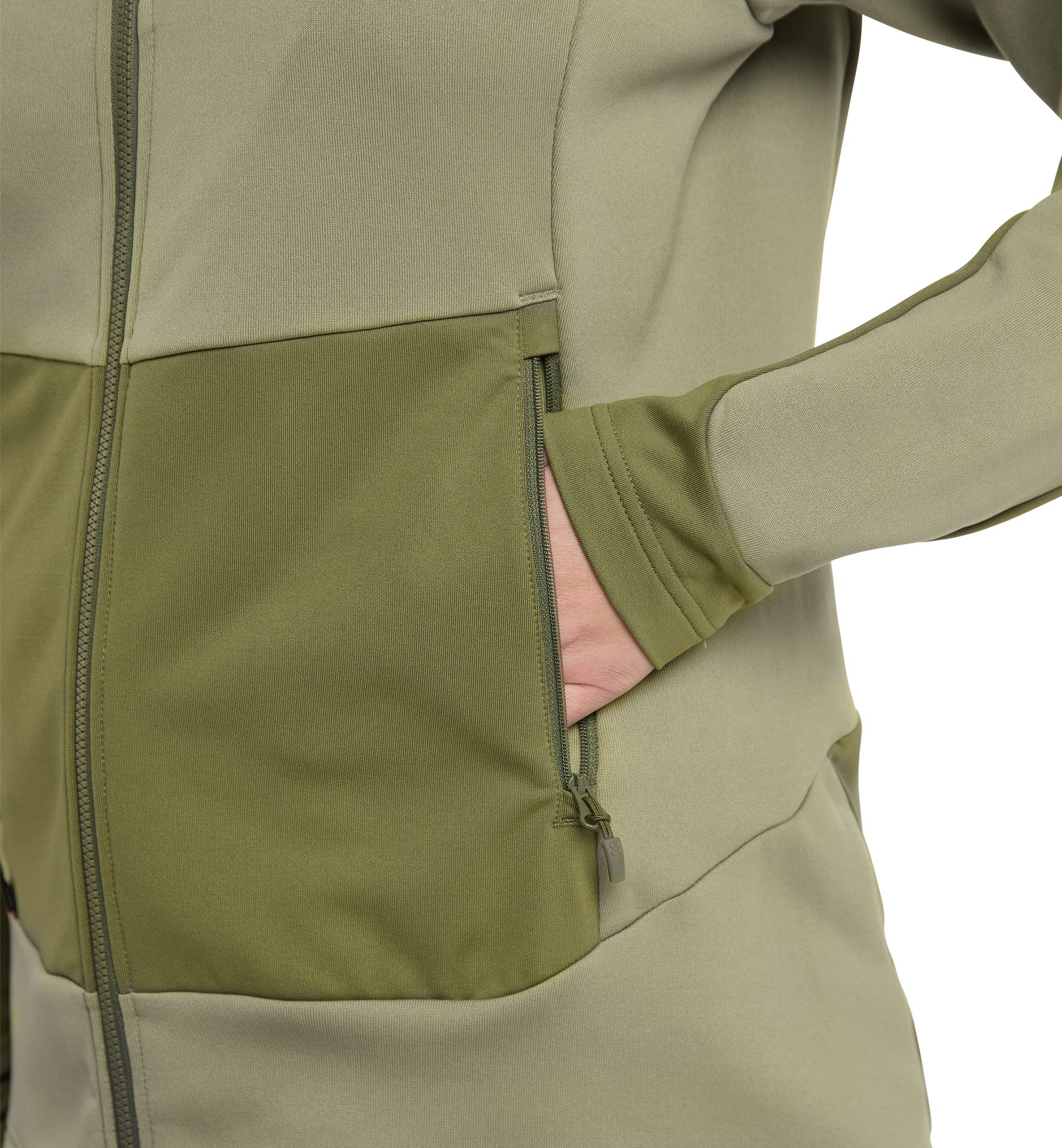 Astral Hood Women Thyme green/Olive green