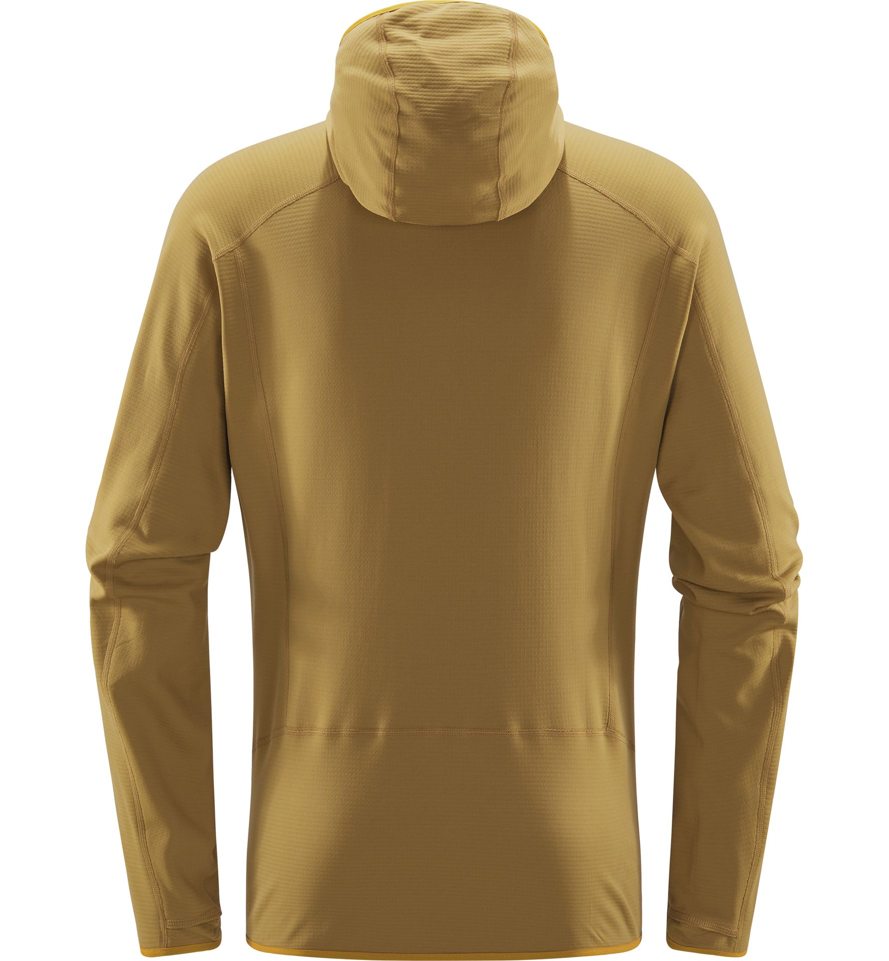 Wool Blend Hood Men Cinnamon Brown