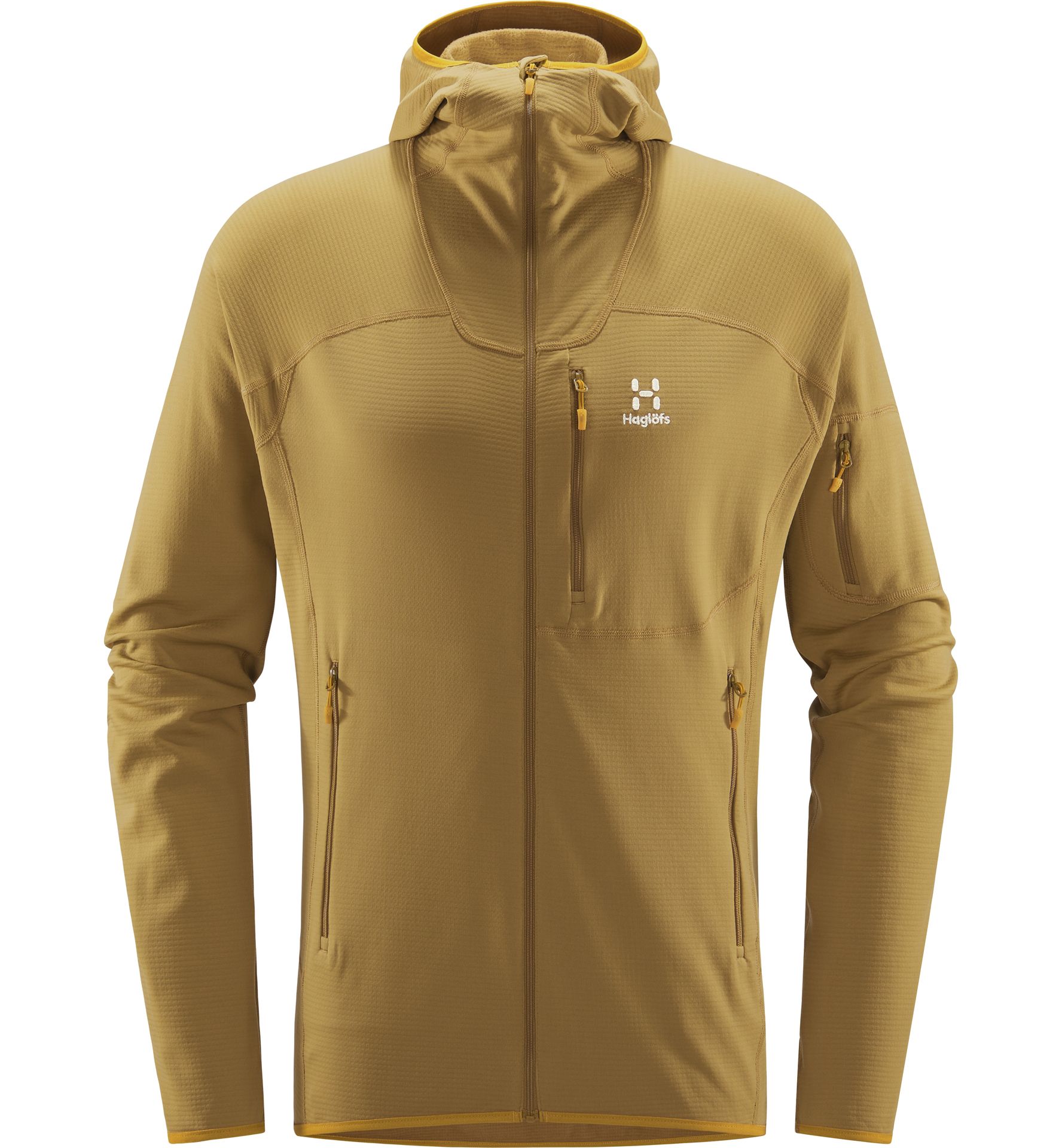 Wool Blend Hood Men Cinnamon Brown