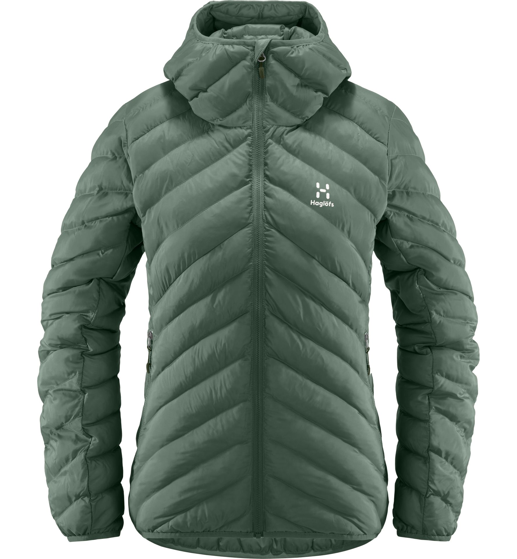 Särna Mimic Hood Women Fjell Green