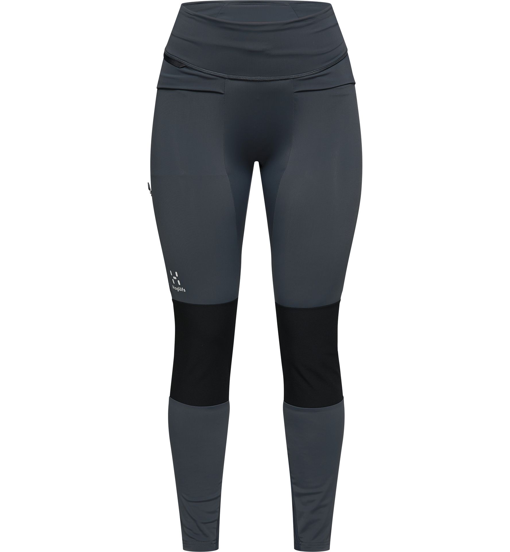 Luna Tights Women Magnetite/True black