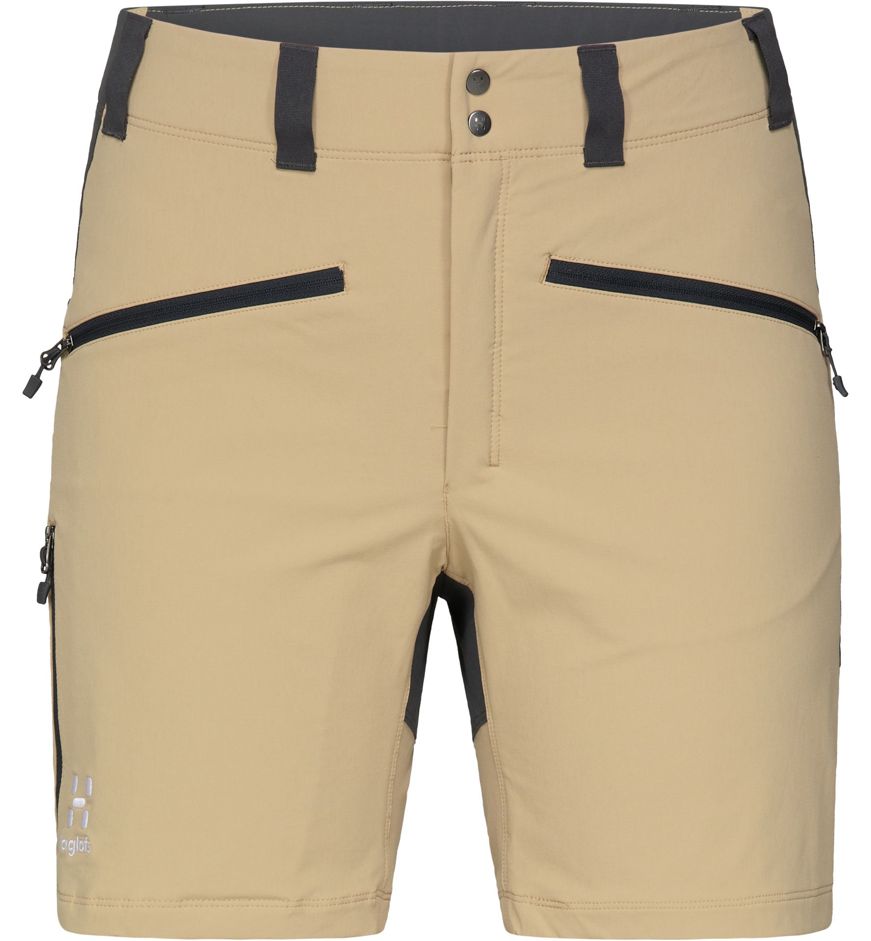 Mid Standard Shorts Women Sand/Magnetite