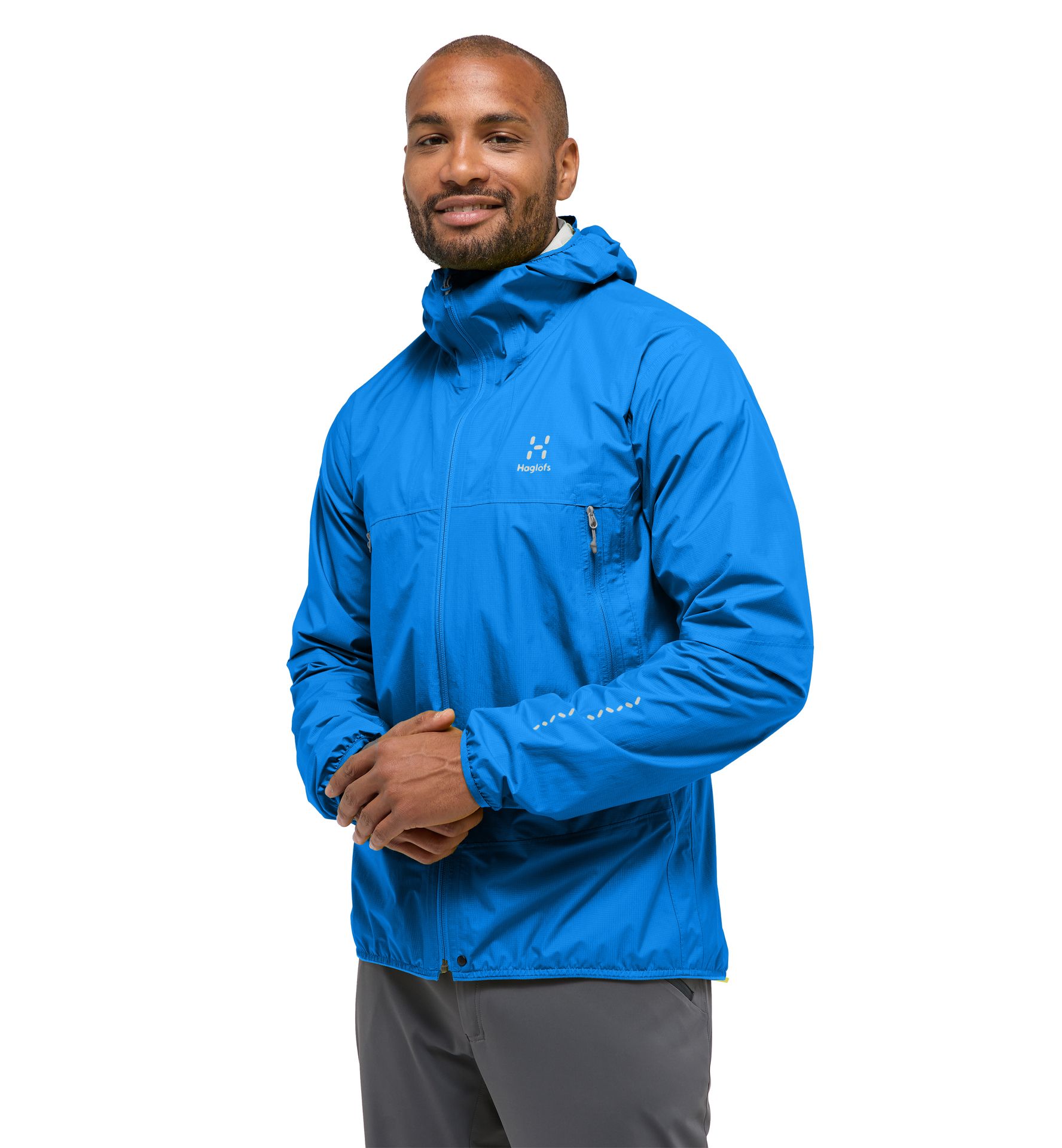 L.I.M Proof Jacket Men Electric Blue