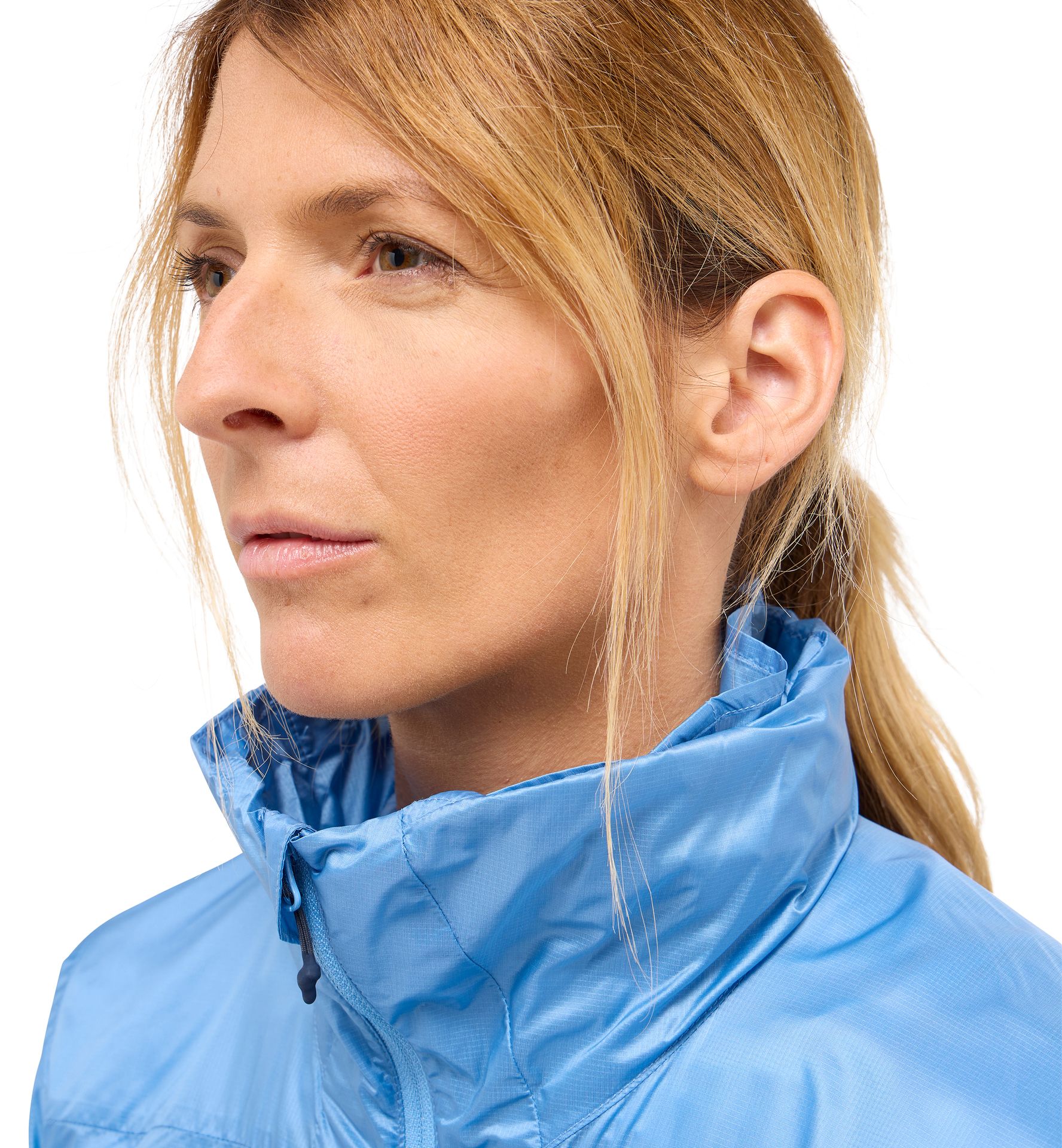 L.I.M Shield Hood Women Sky Blue