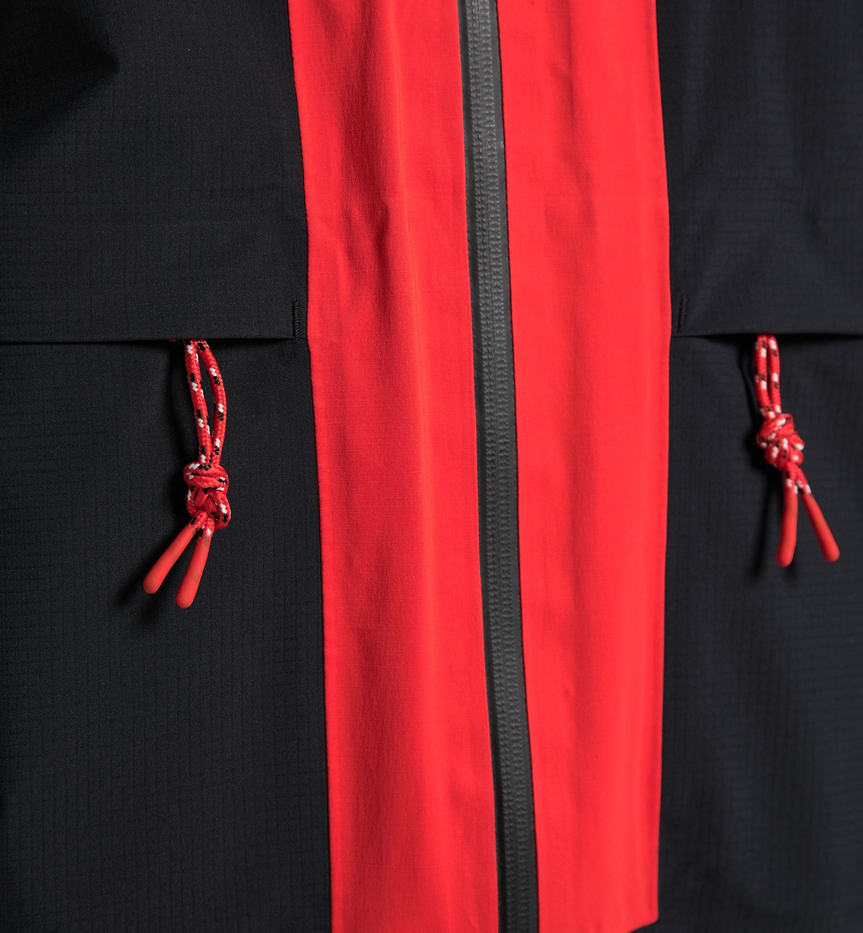 L.I.M ZT Trek GTX Pro Jacket Men True Black/Zenith Red