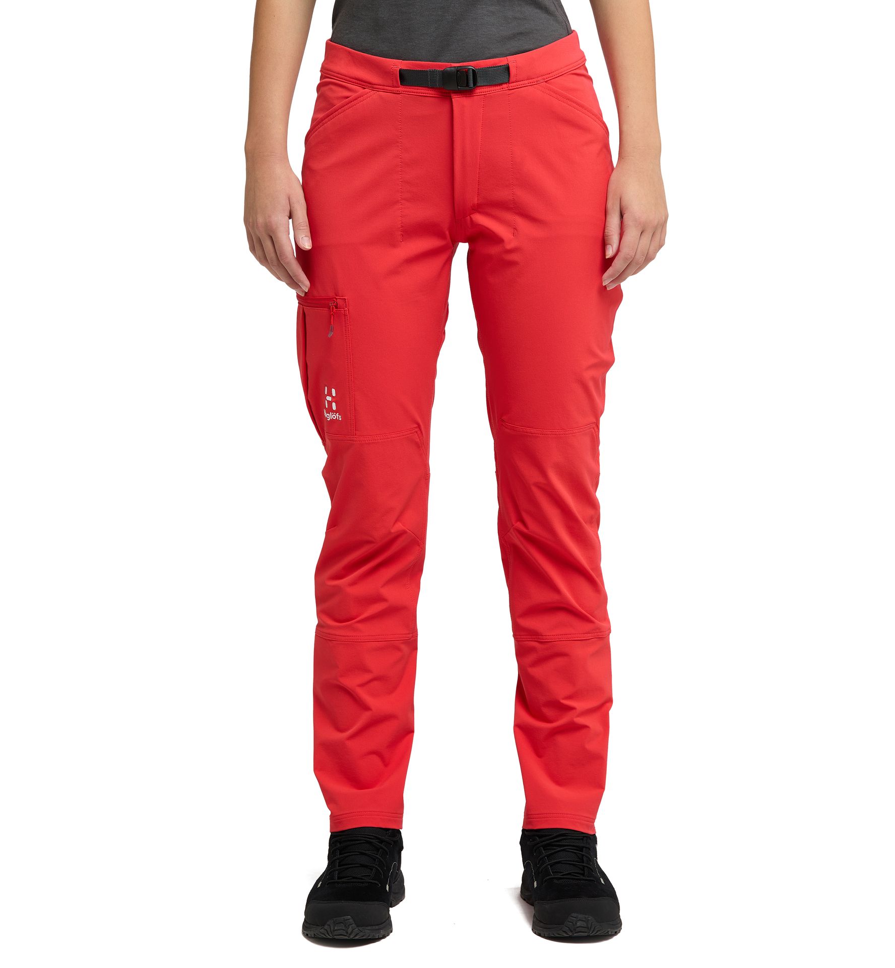 Lizard Softshell Pant Women Poppy Red