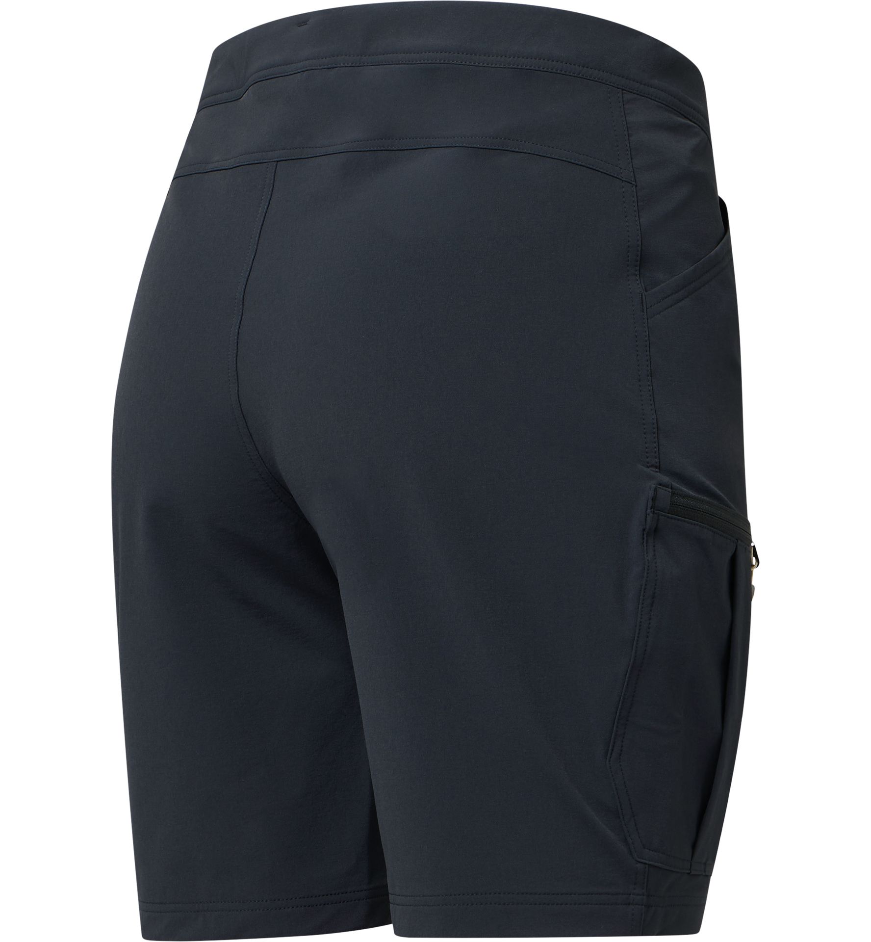 Lizard Softshell Shorts Women True Black