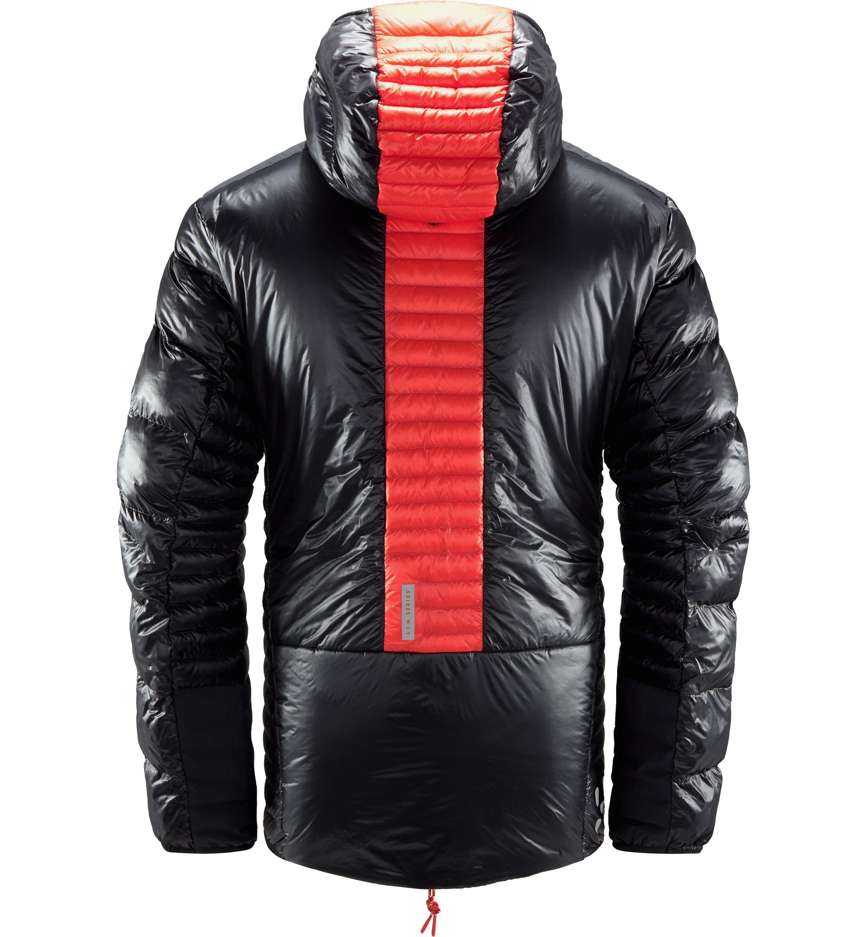 L.I.M ZT Down Jacket Men True Black/Zenith Red