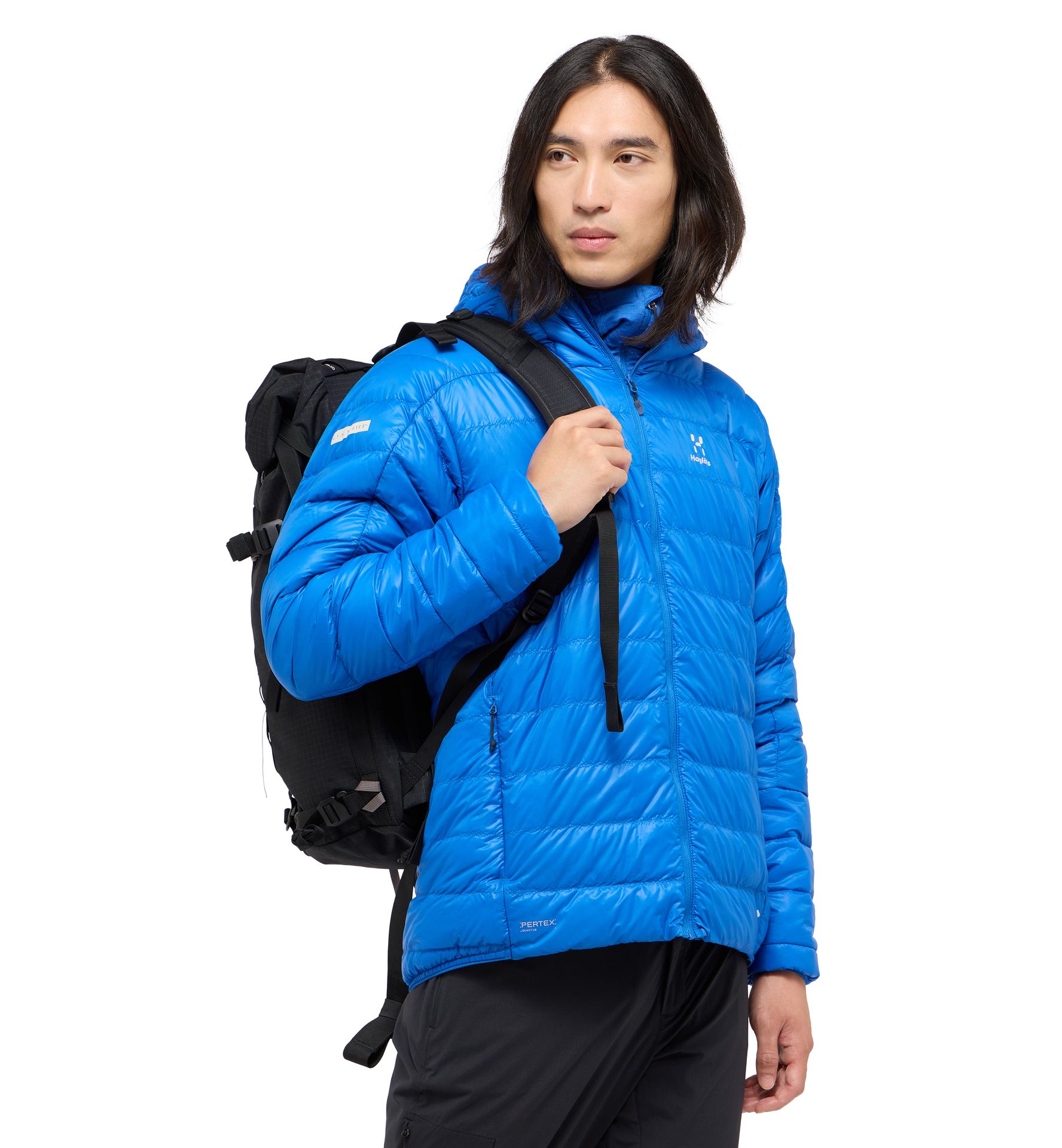 L.I.M Down Hood Men Electric Blue