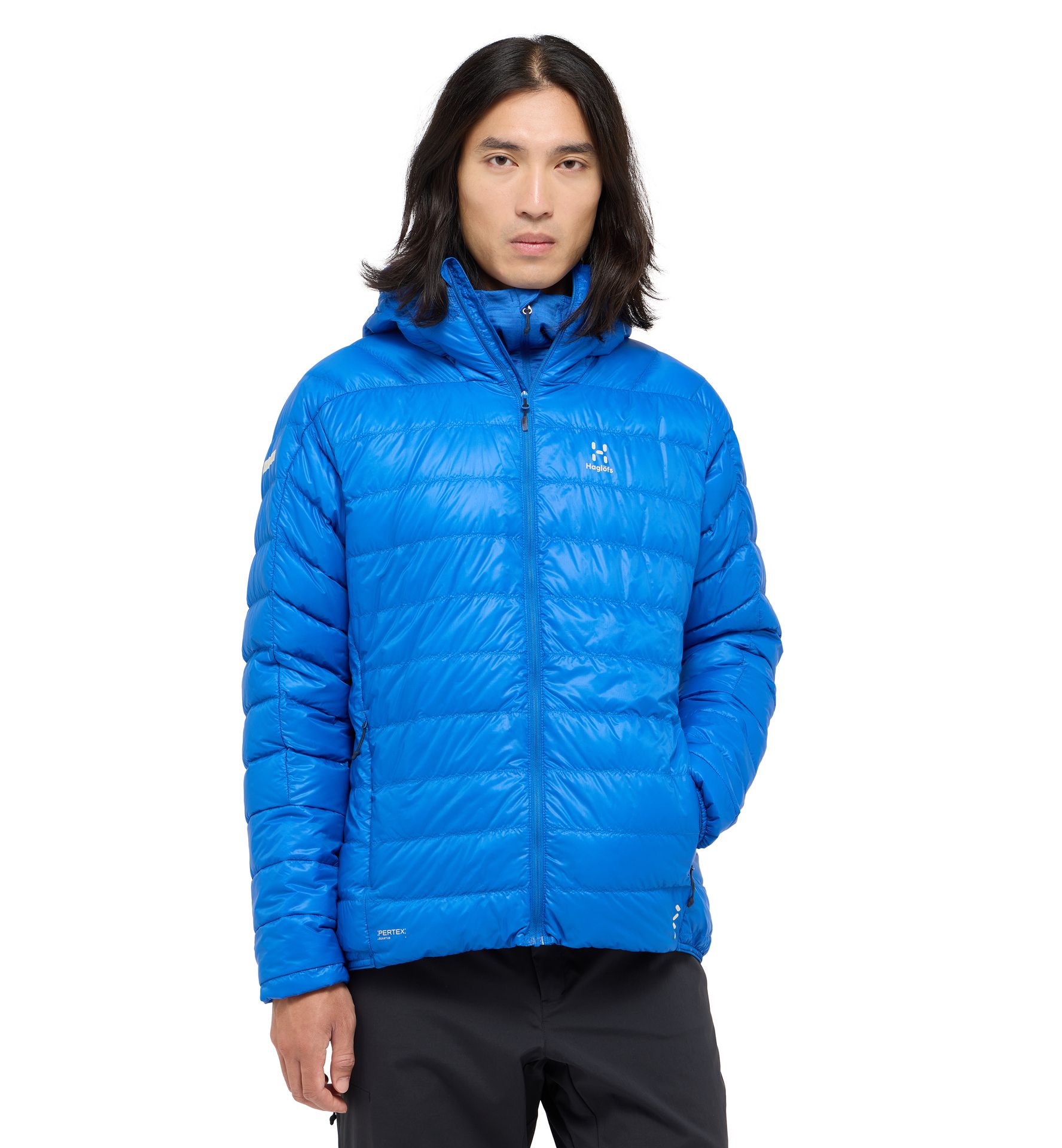 L.I.M Down Hood Men Electric Blue