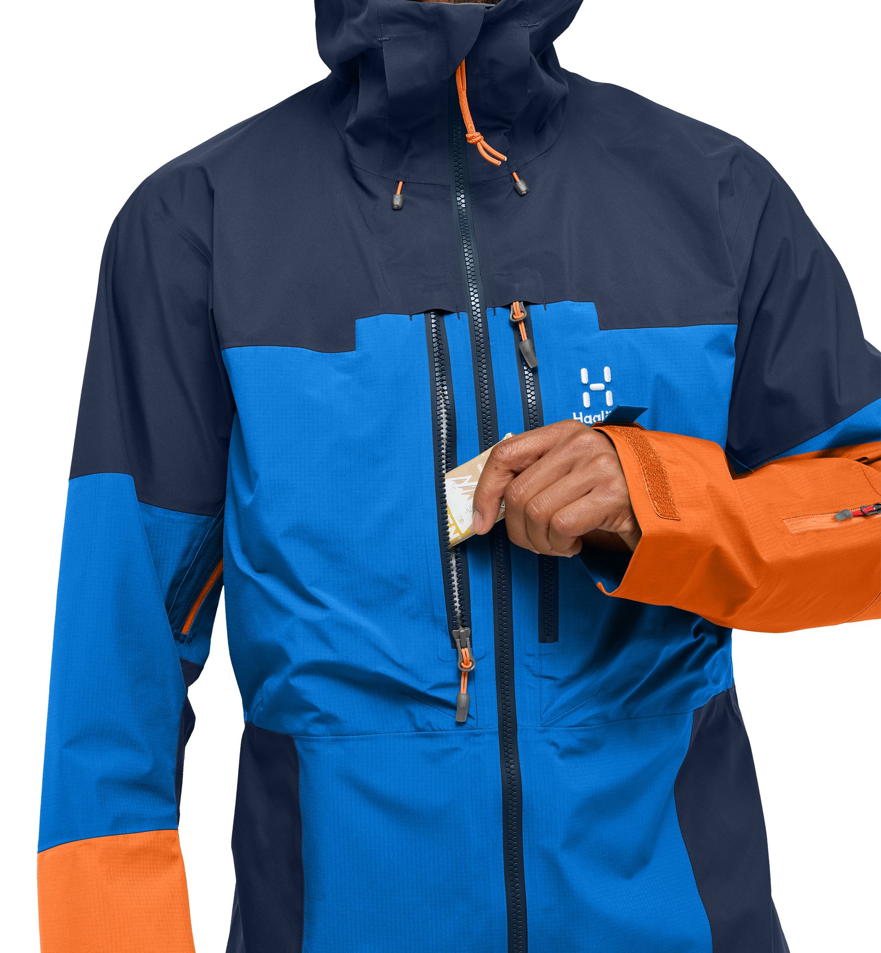 Spitz GTX Pro Jacket Men Electric Blue/Tarn Blue