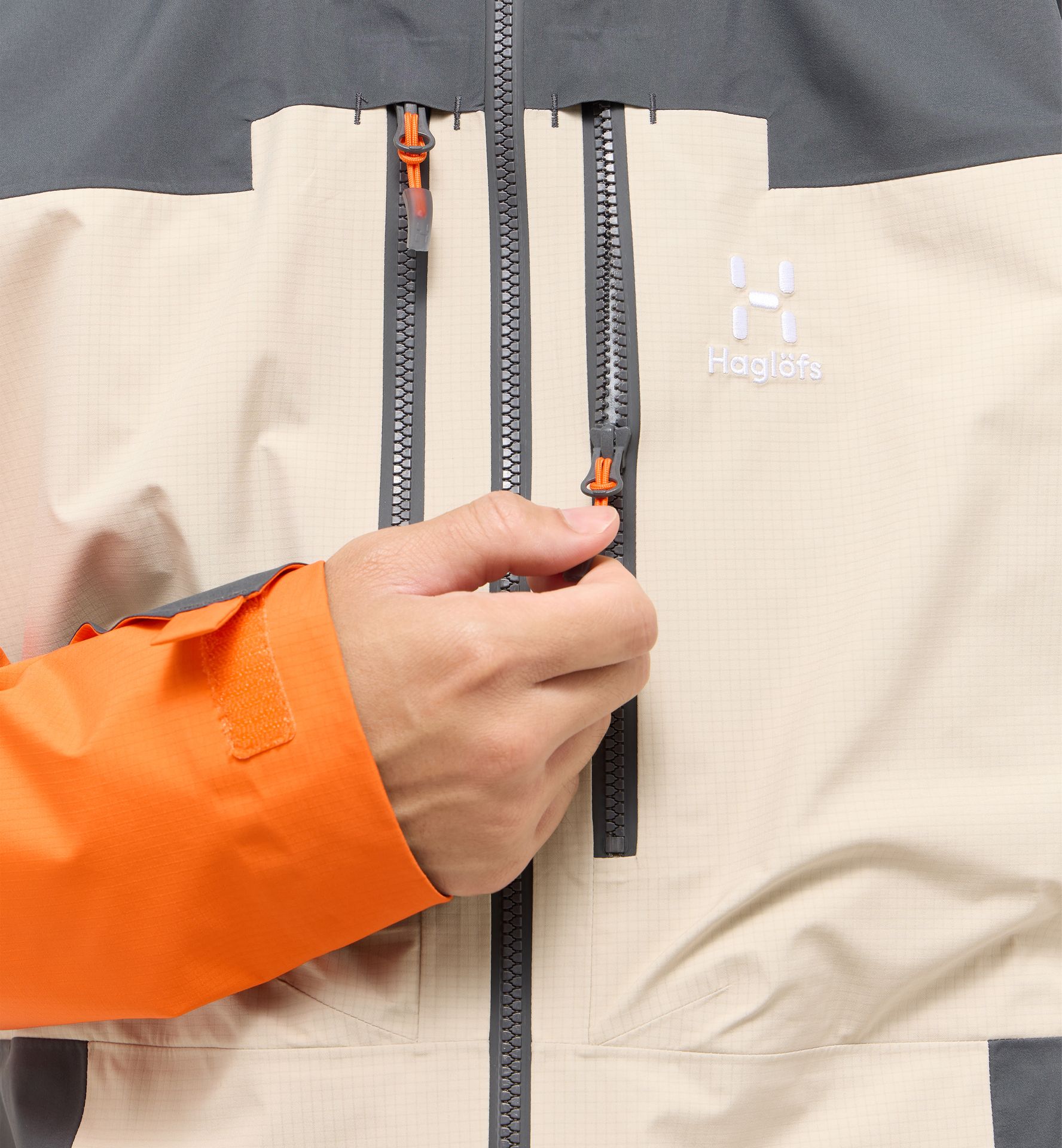 Spitz GTX Pro Jacket Men Chalk Beige/Magnetite