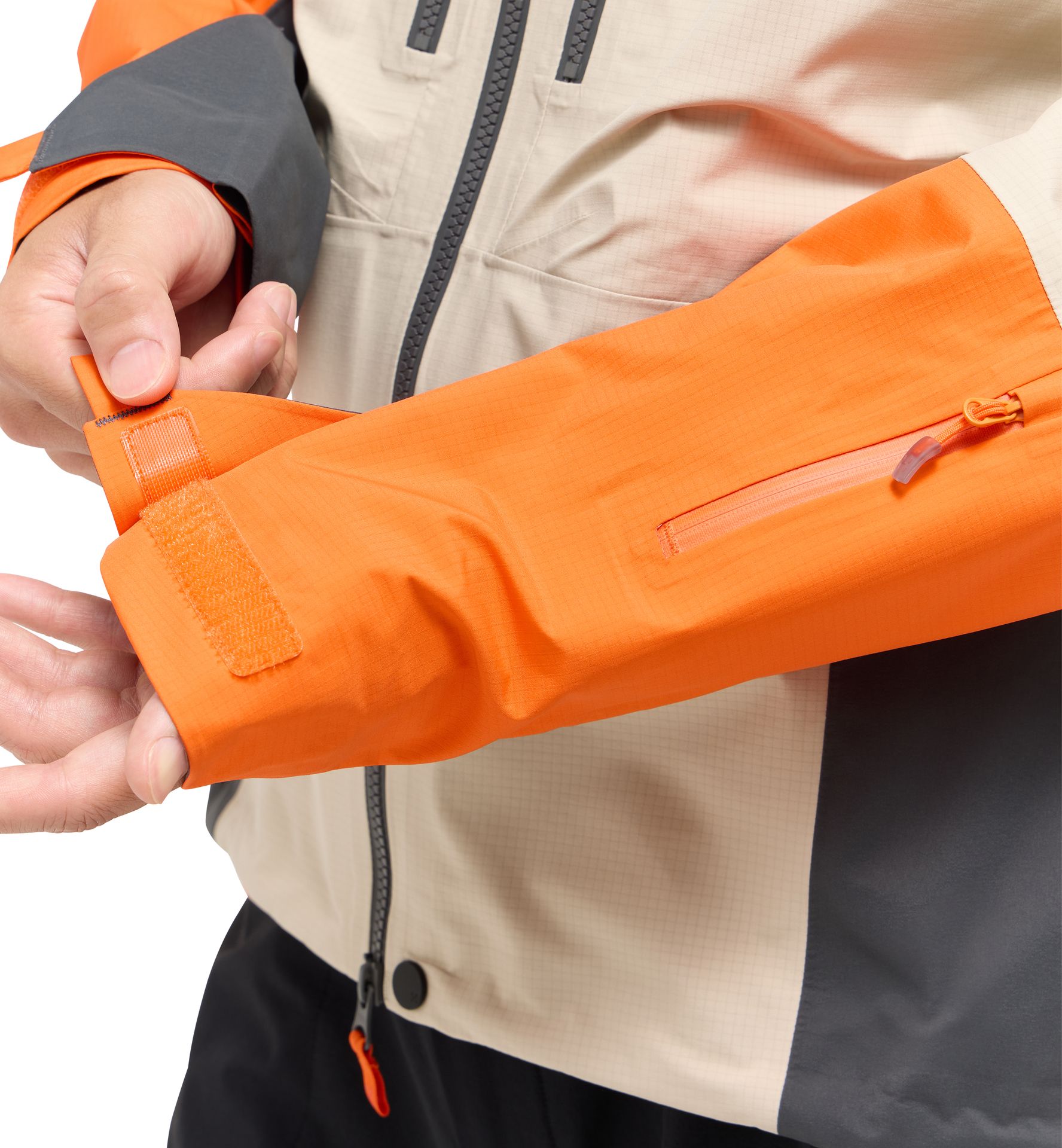 Spitz GTX Pro Jacket Men Chalk Beige/Magnetite