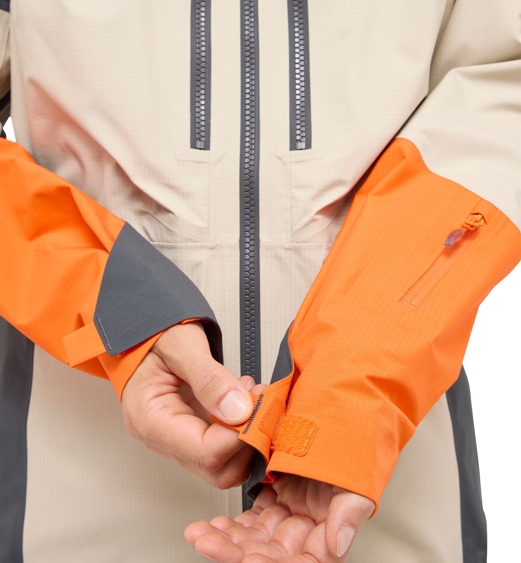 Spitz GTX Pro Jacket Women Chalk Beige/Magnetite