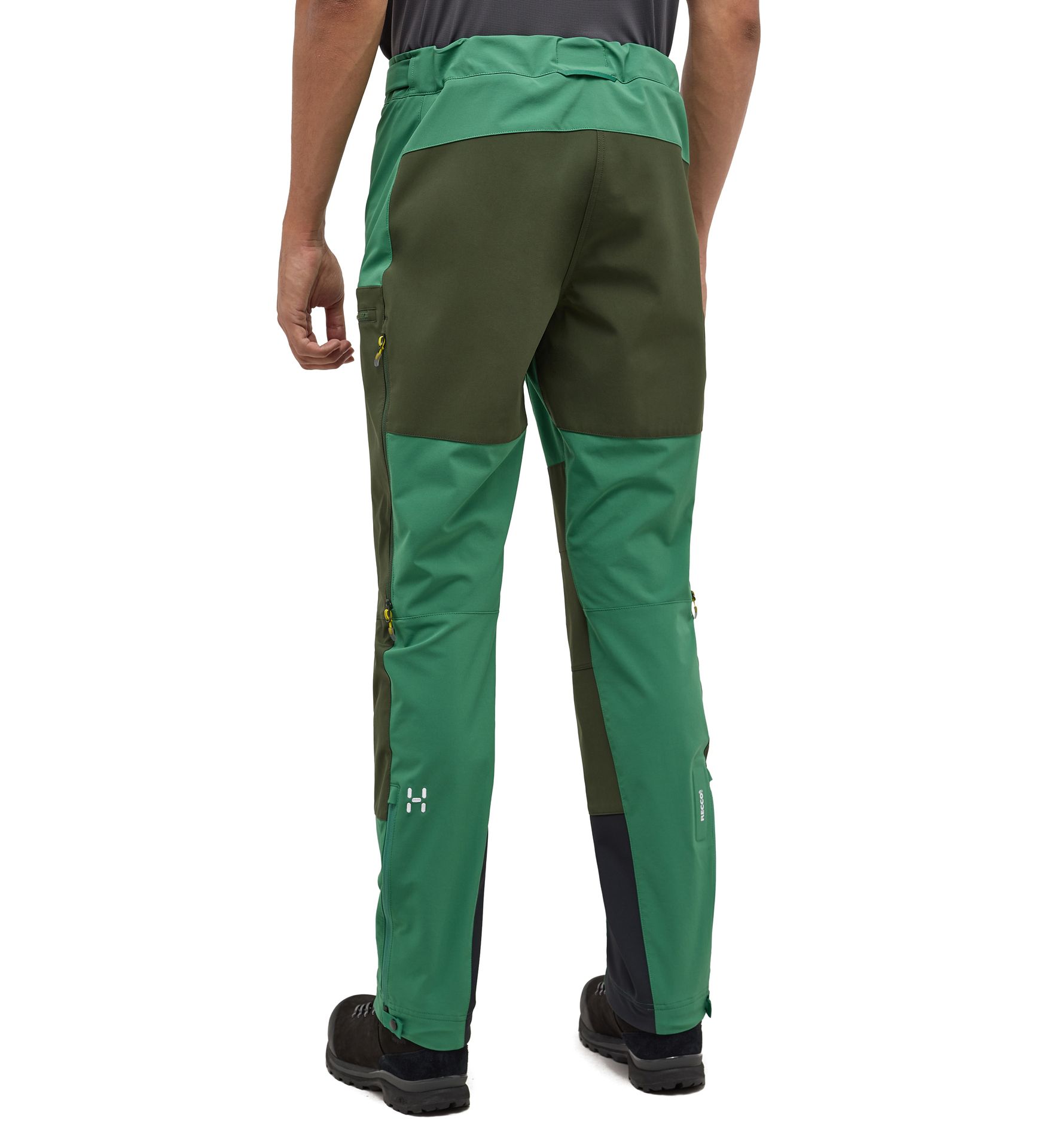 Roc Sight Softshell Pant Men Dk Jelly Green/Seaweed Green