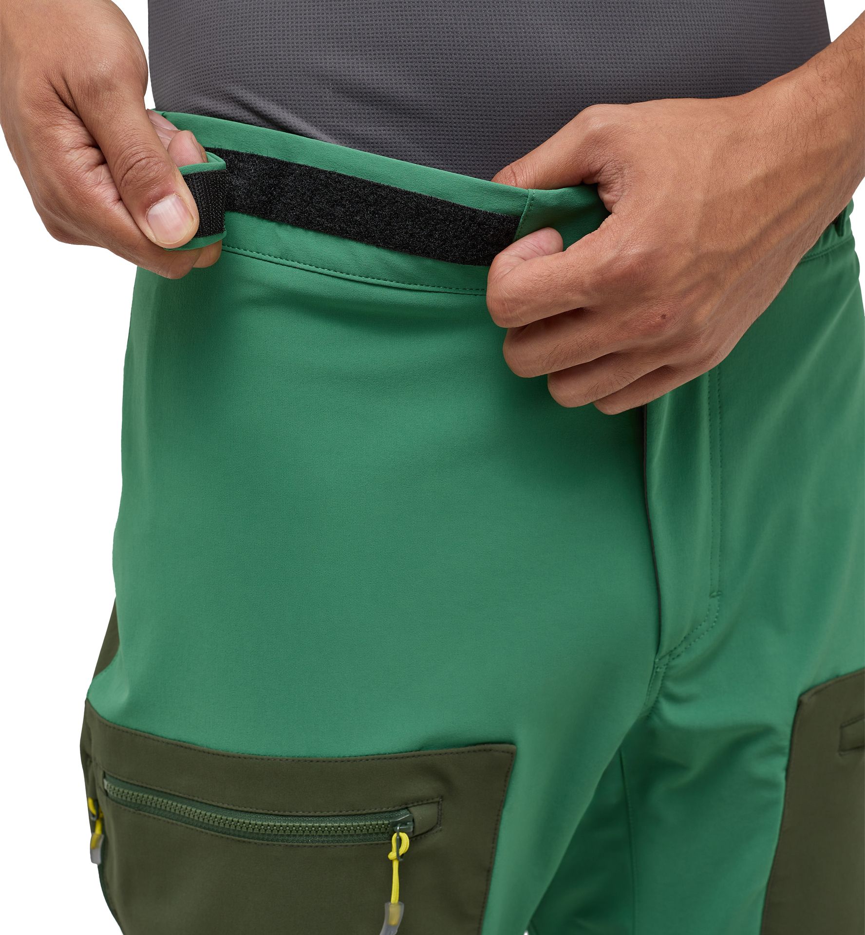 Roc Sight Softshell Pant Men Dk Jelly Green/Seaweed Green