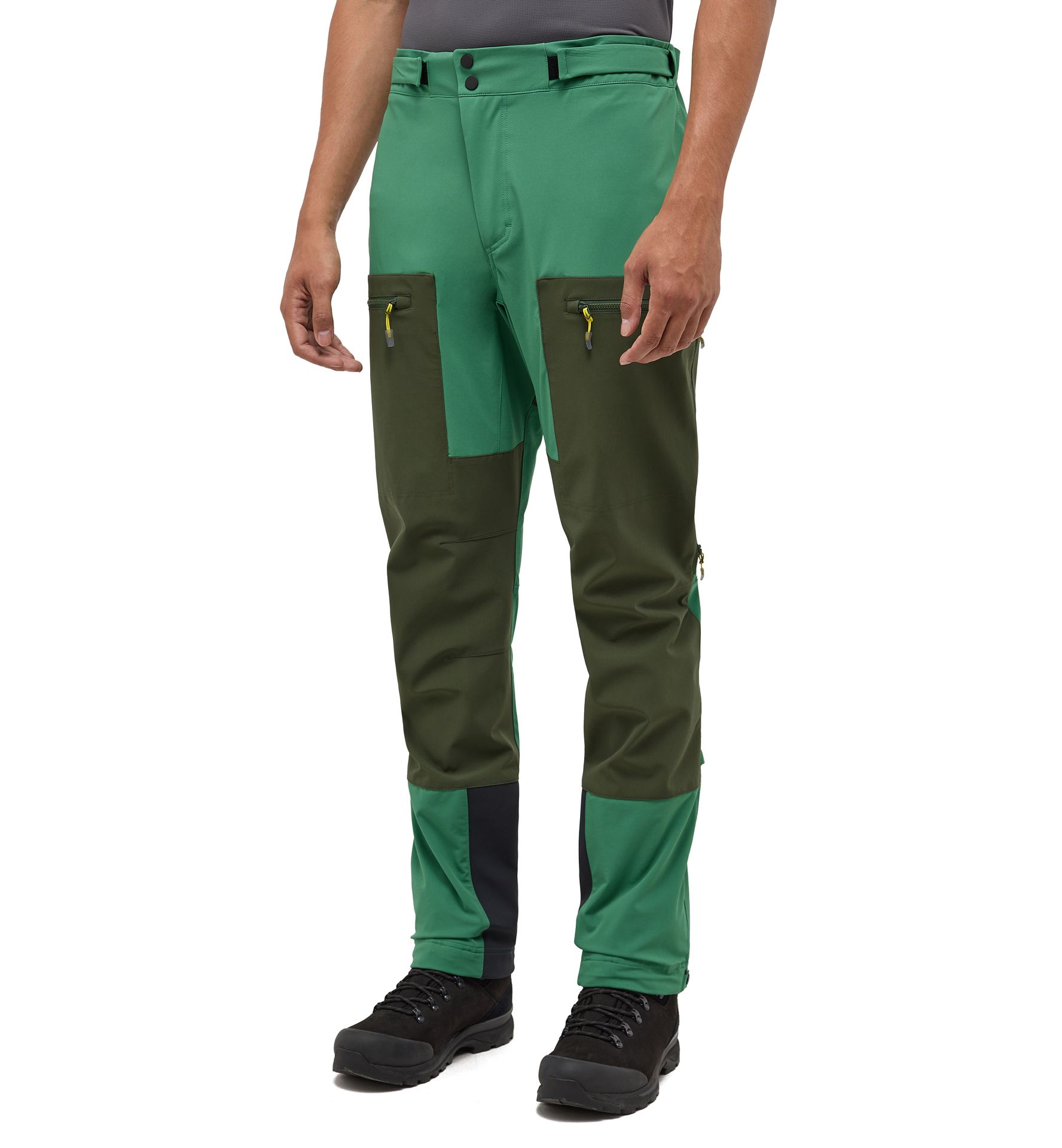 Roc Sight Softshell Pant Men Dk Jelly Green/Seaweed Green