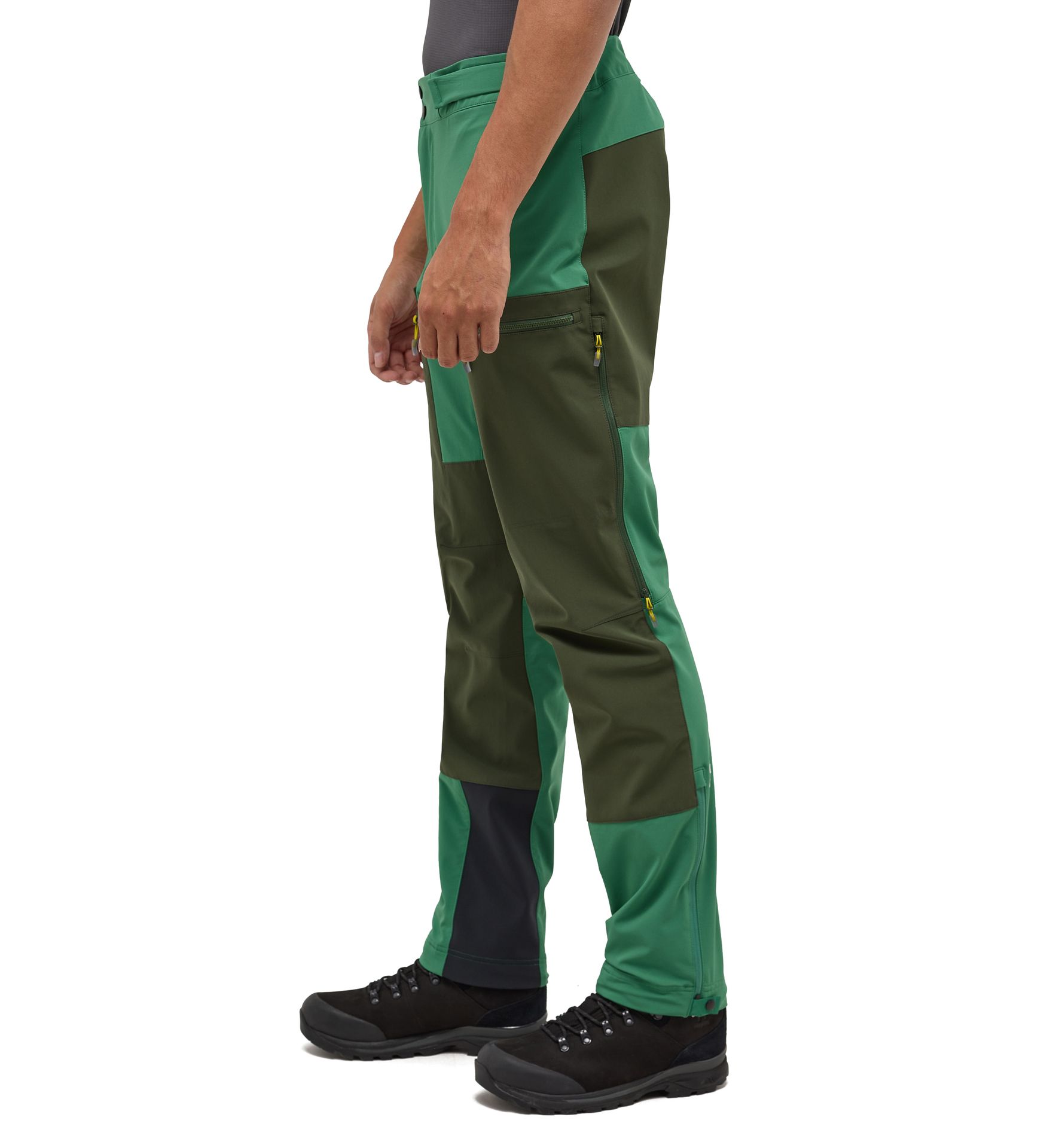 Roc Sight Softshell Pant Men Dk Jelly Green/Seaweed Green