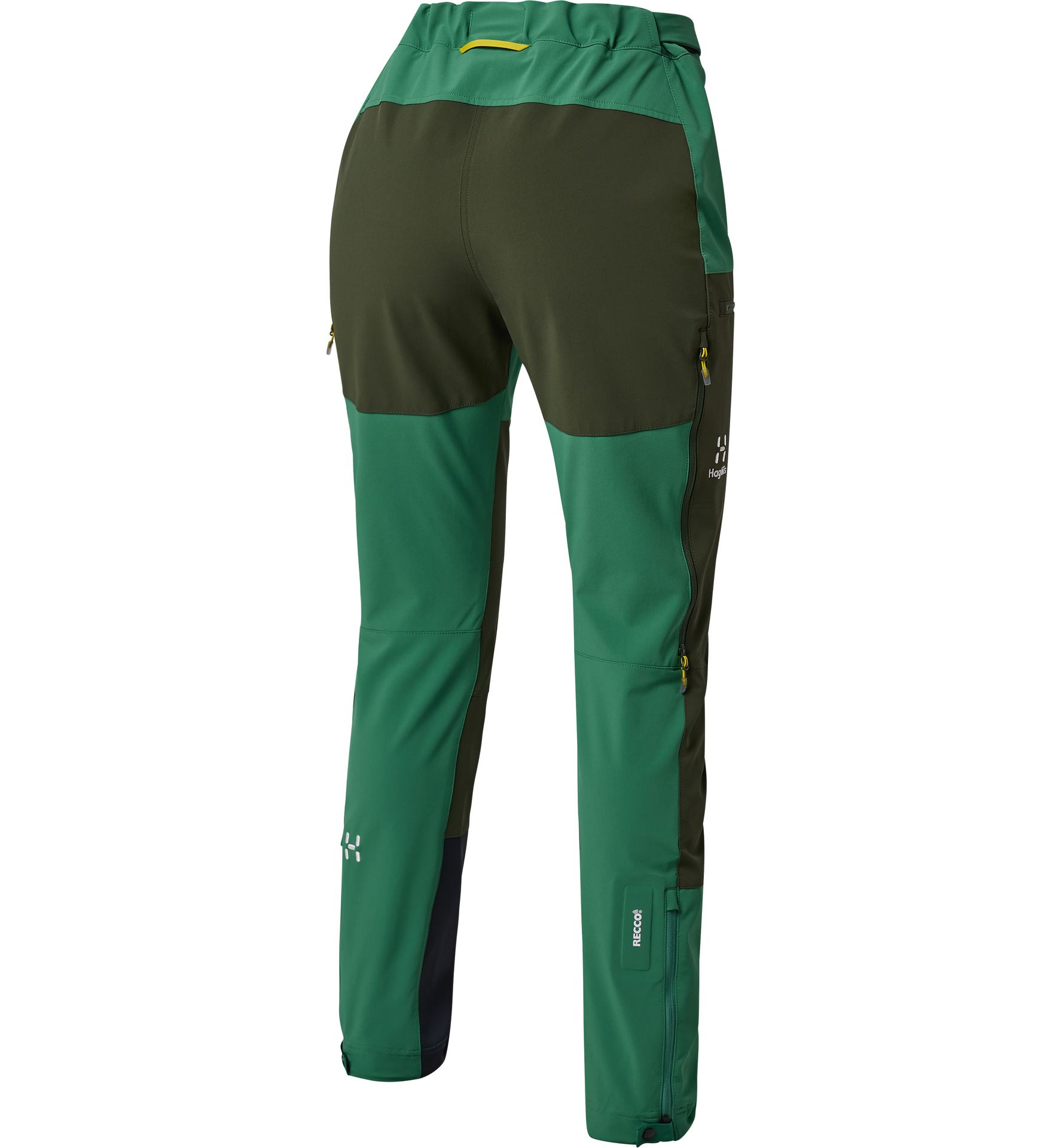 Roc Sight Softshell Pant Women Dk Jelly Green/Seaweed Green