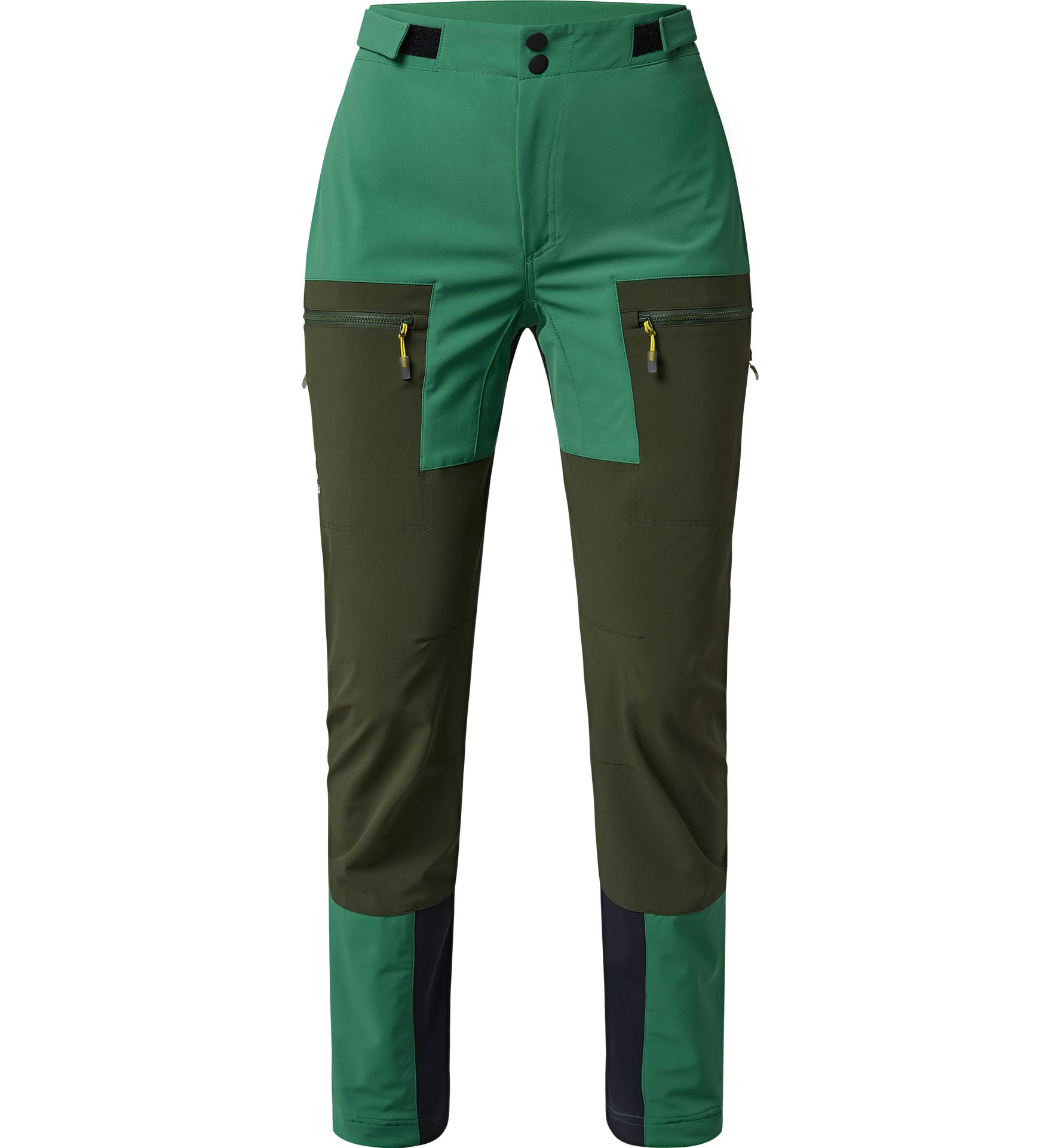 Roc Sight Softshell Pant Women Dk Jelly Green/Seaweed Green