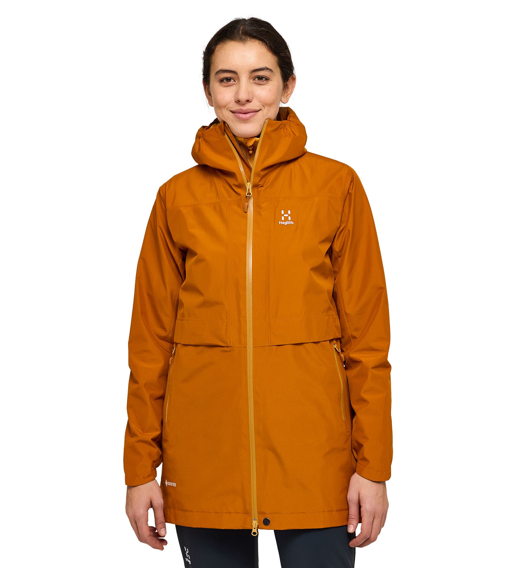 Wilda GTX Parka Women Golden Brown