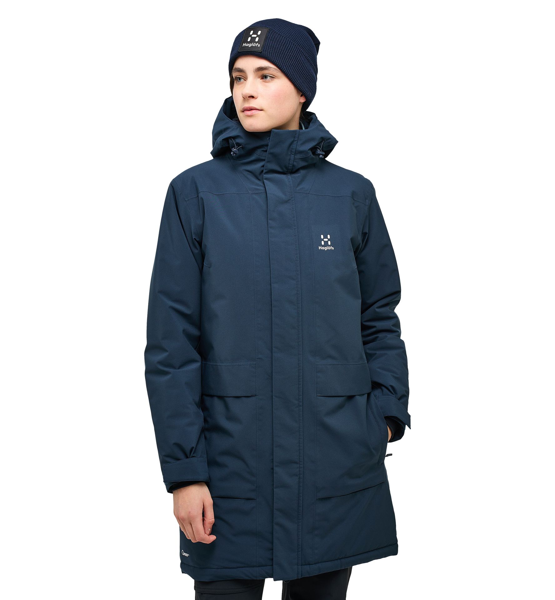 Salix Proof Mimic Parka Women Tarn Blue