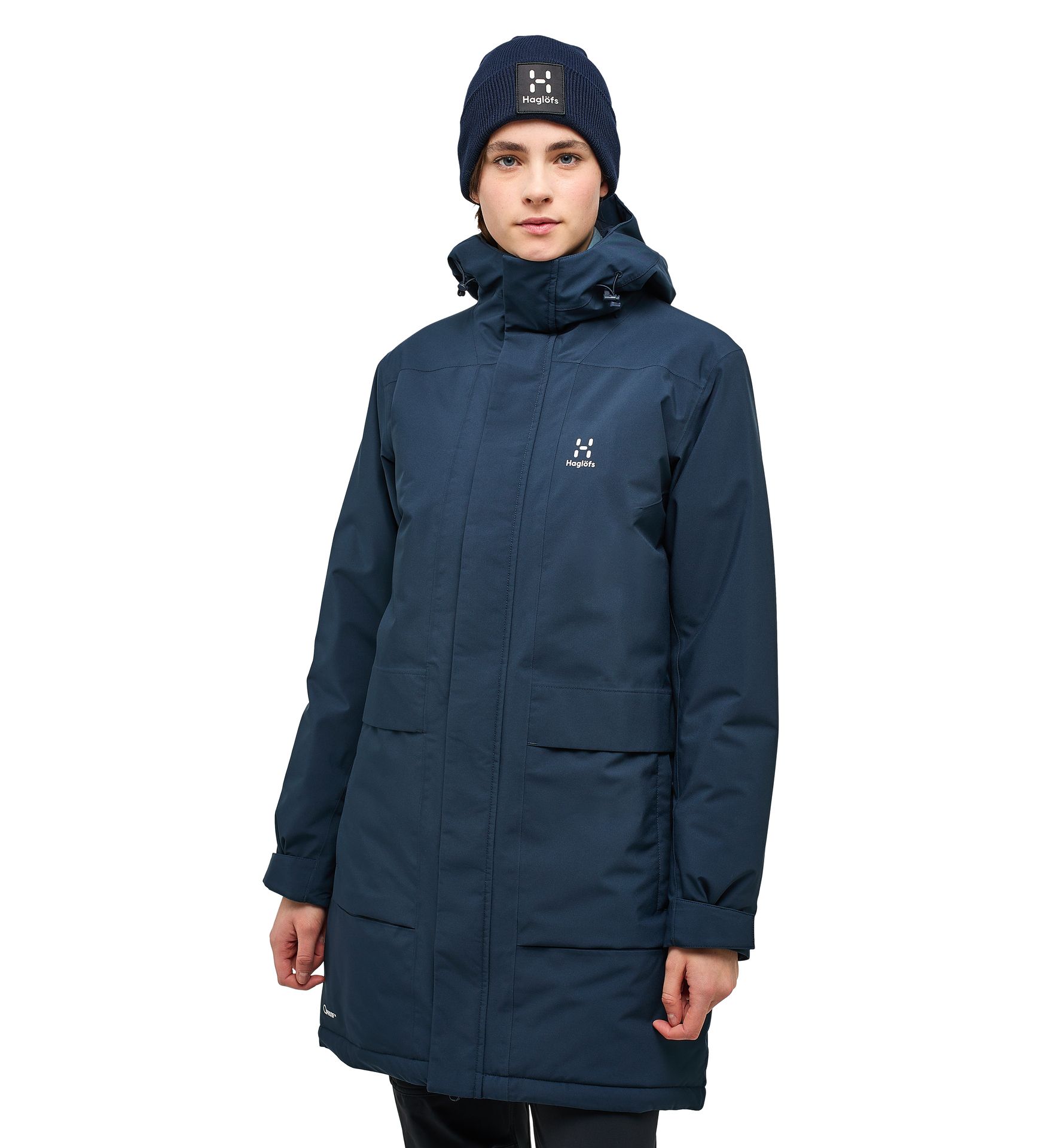 Salix Proof Mimic Parka Women Tarn Blue