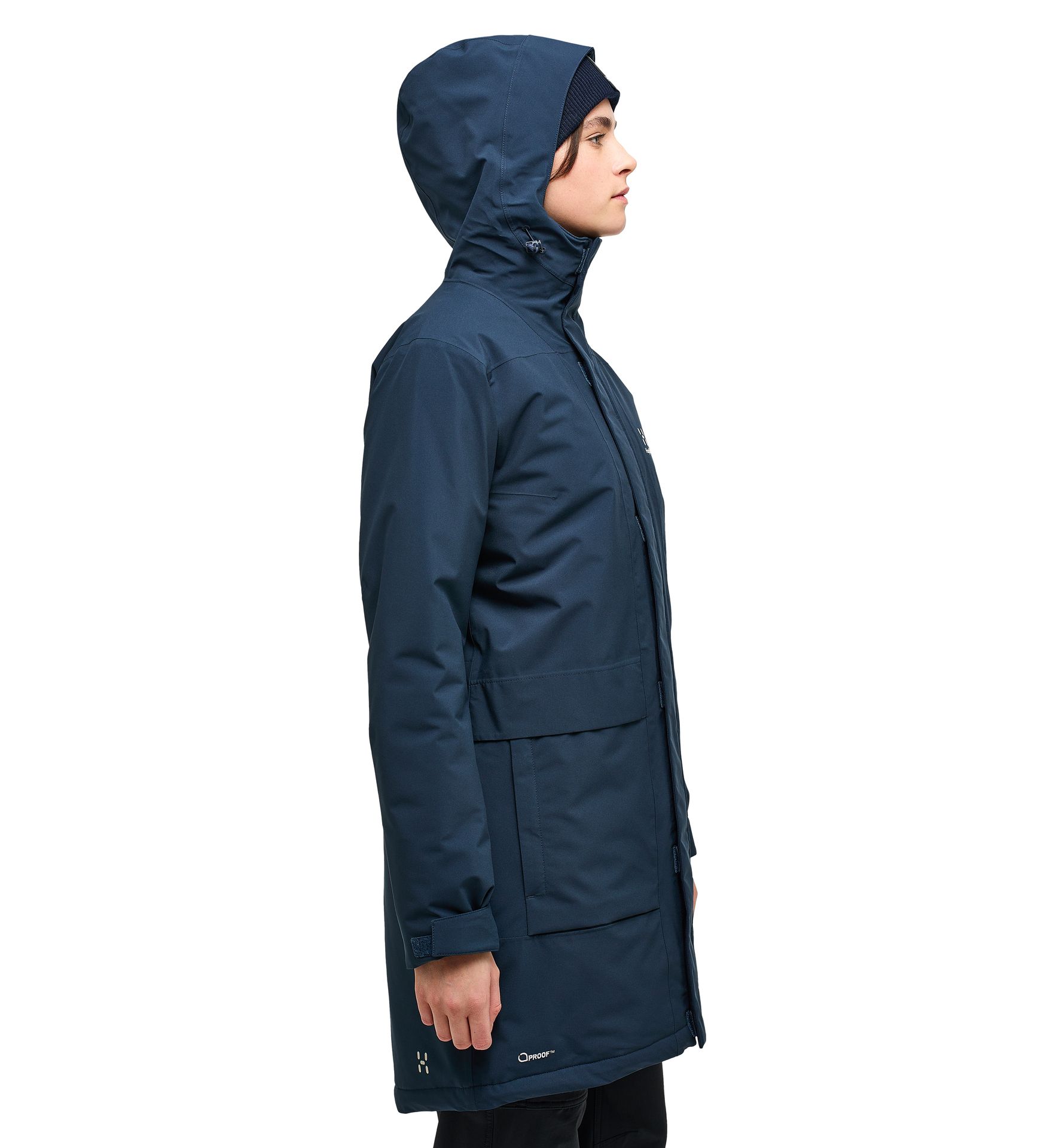Salix Proof Mimic Parka Women Tarn Blue
