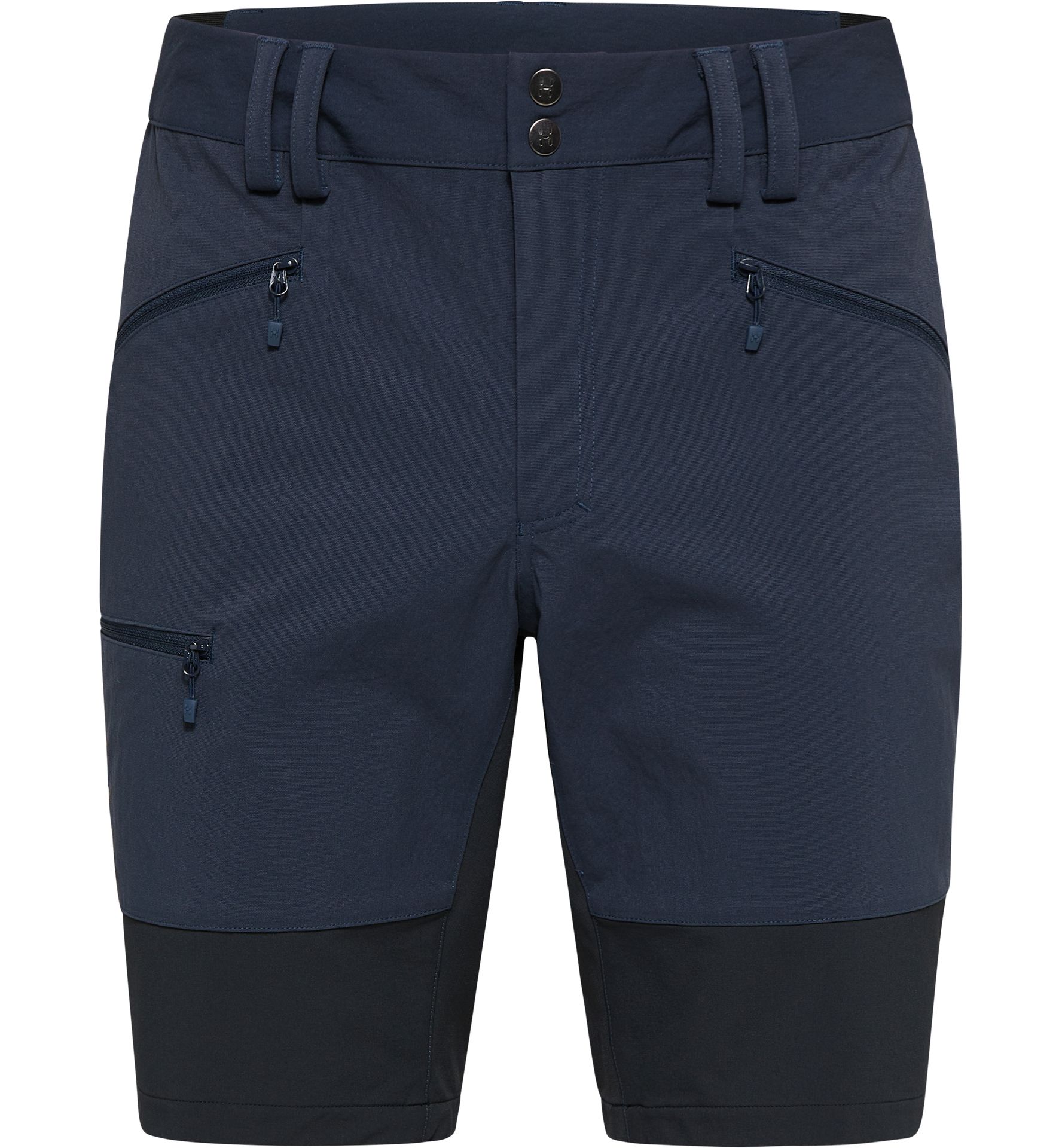 Mid Slim Shorts Men Tarn Blue/True Black