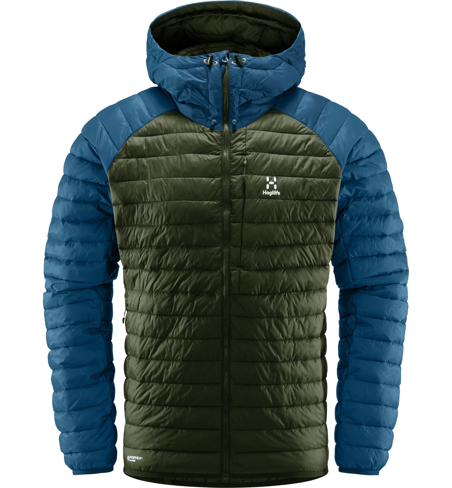 Zed Mimic Hood Men Seaweed Green/Dark Ocean