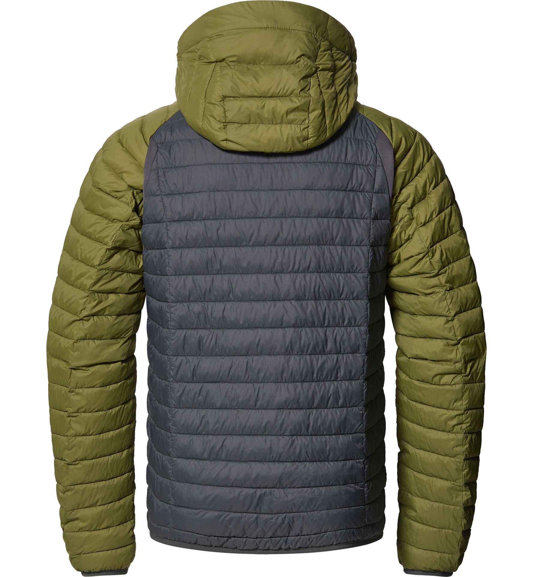 Zed Mimic Hood Men Magnetite/Olive Green