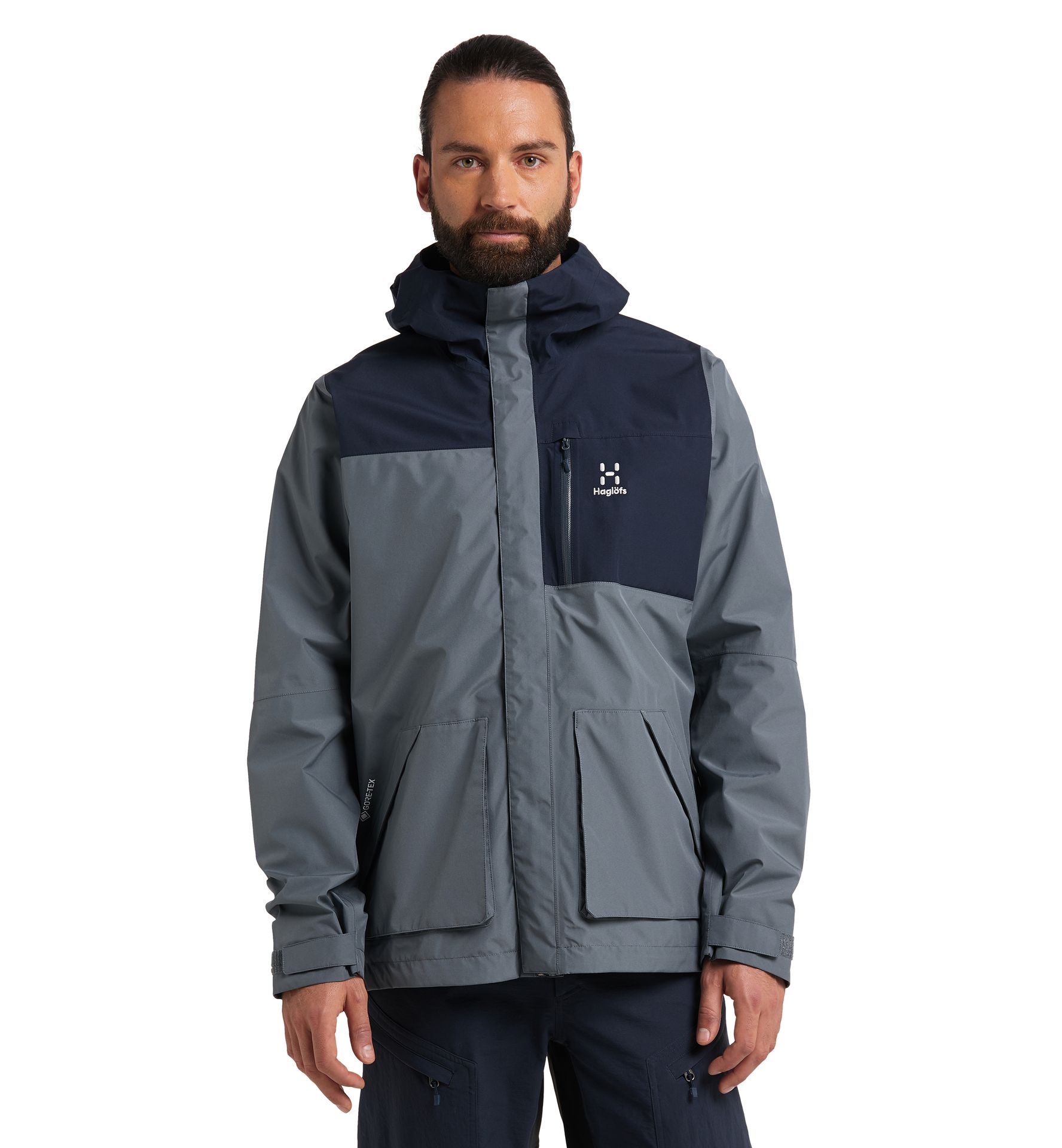 Vide GTX Jacket Men Steel Blue/Tarn Blue