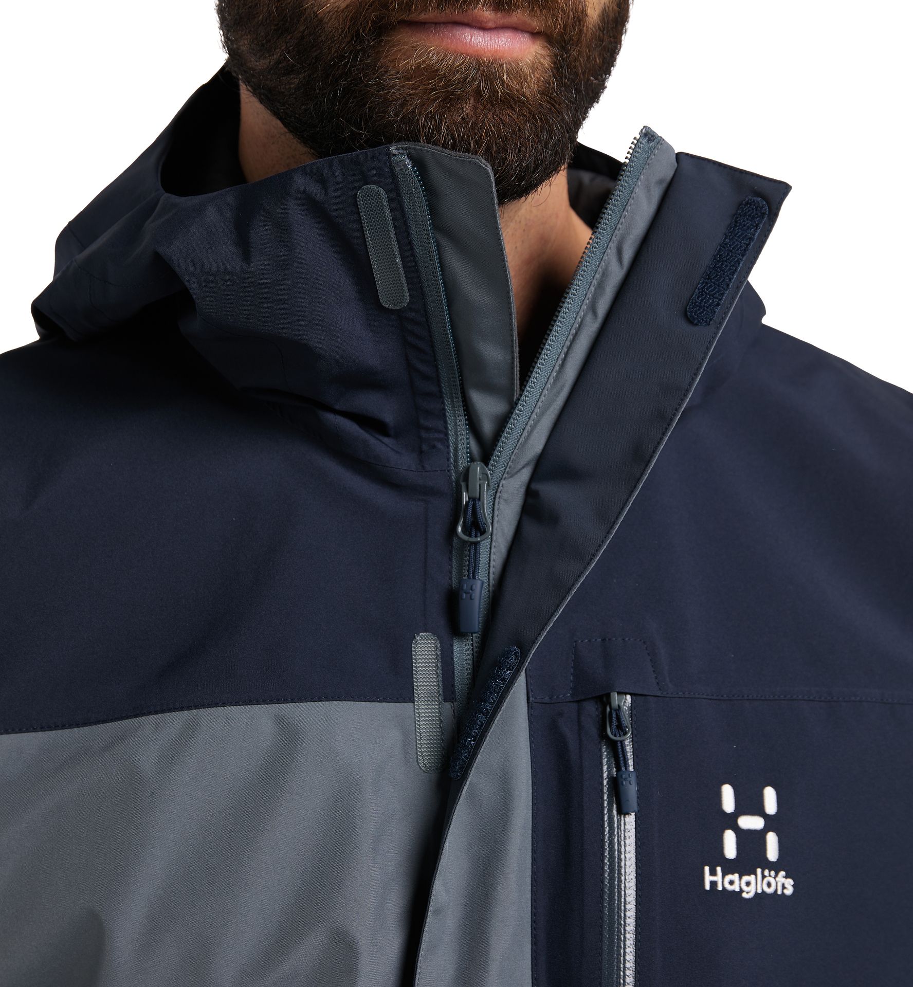 Vide GTX Jacket Men Steel Blue/Tarn Blue