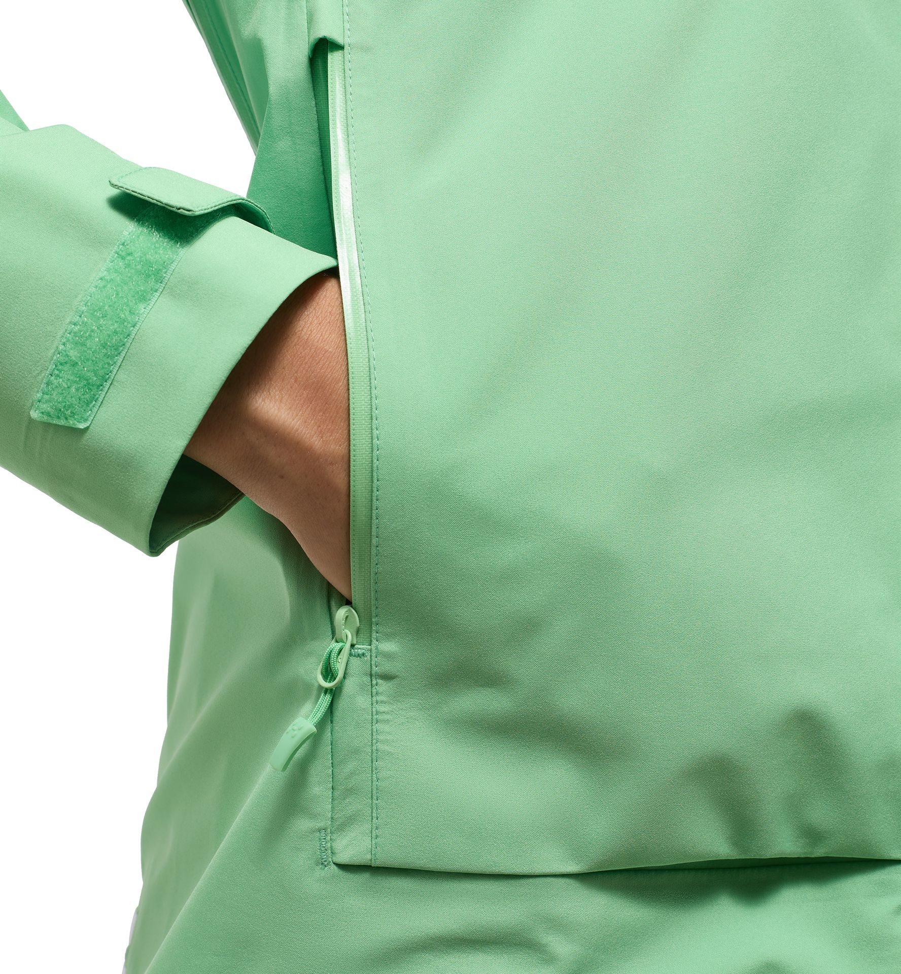 Front Proof Jacket Women Mint Stone