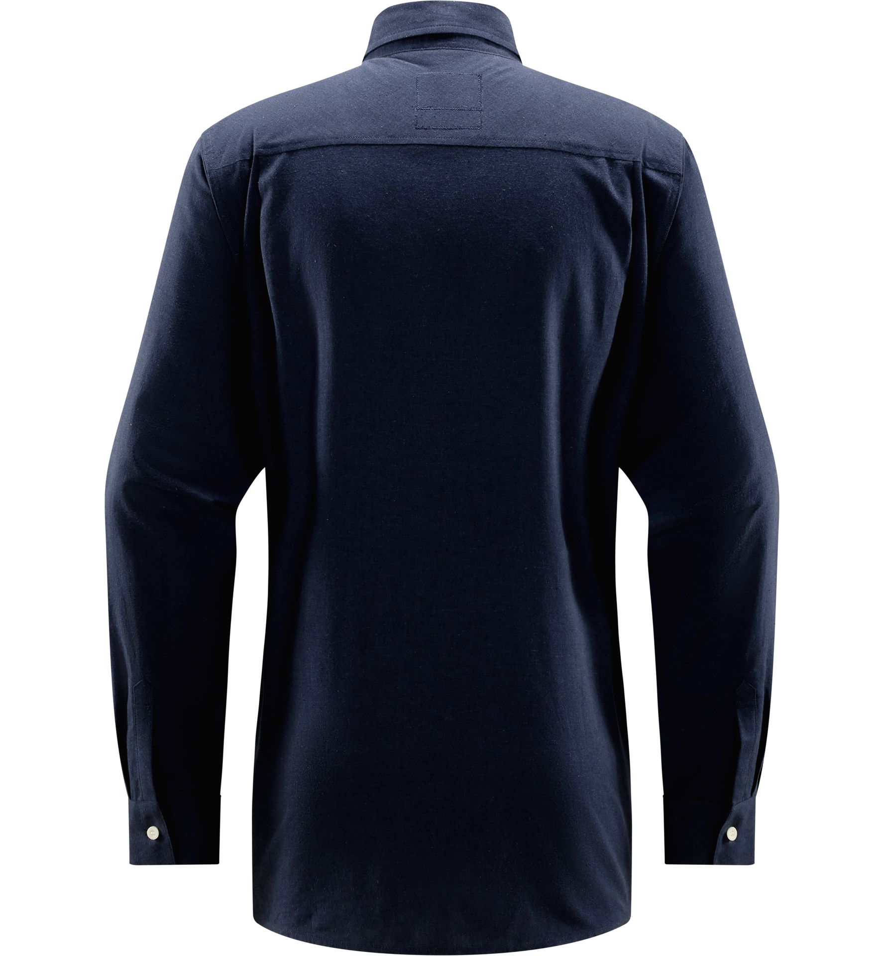 Curious Hemp Shirt Men Tarn Blue