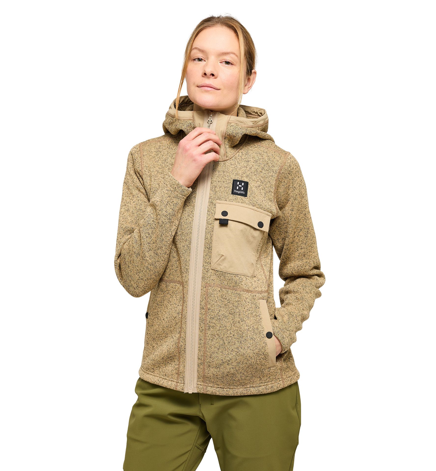 Hede Mid Hood Women Sand