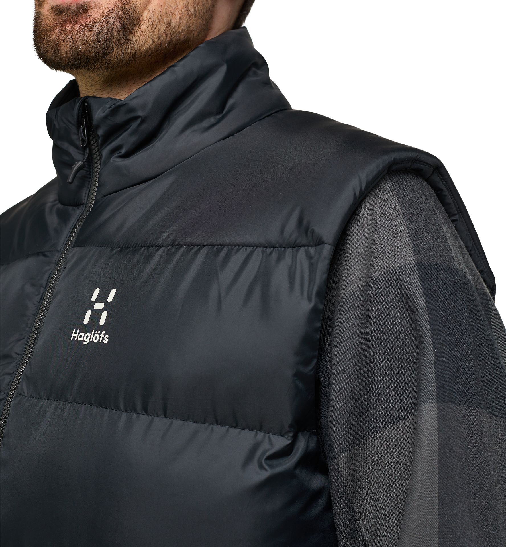 Puffy Mimic Vest Men True Black