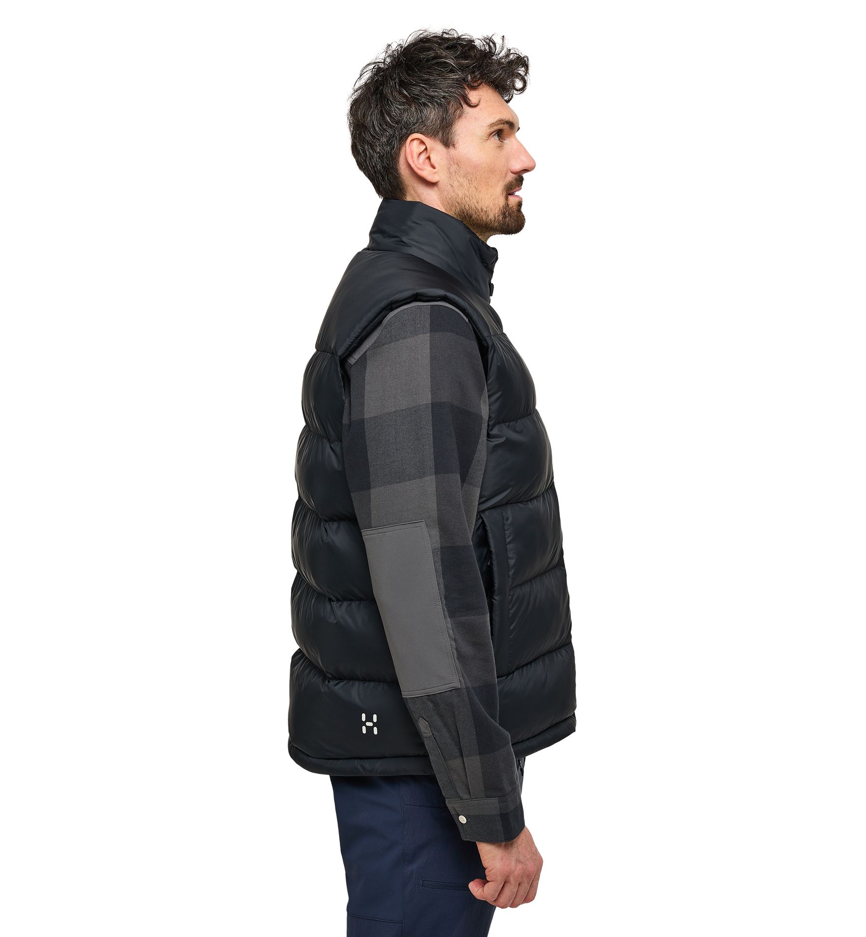 Puffy Mimic Vest Men True Black