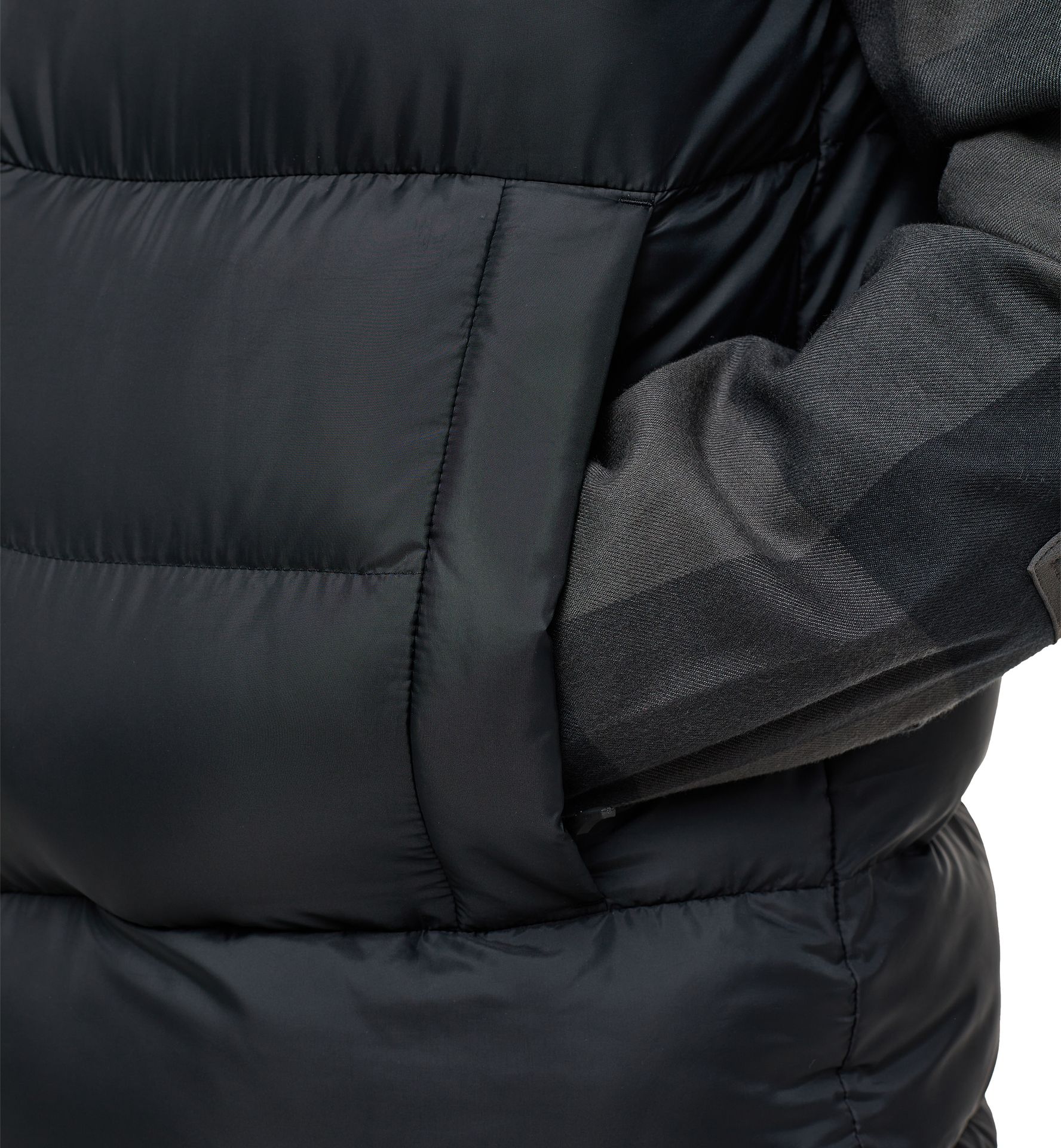 Puffy Mimic Vest Men True Black