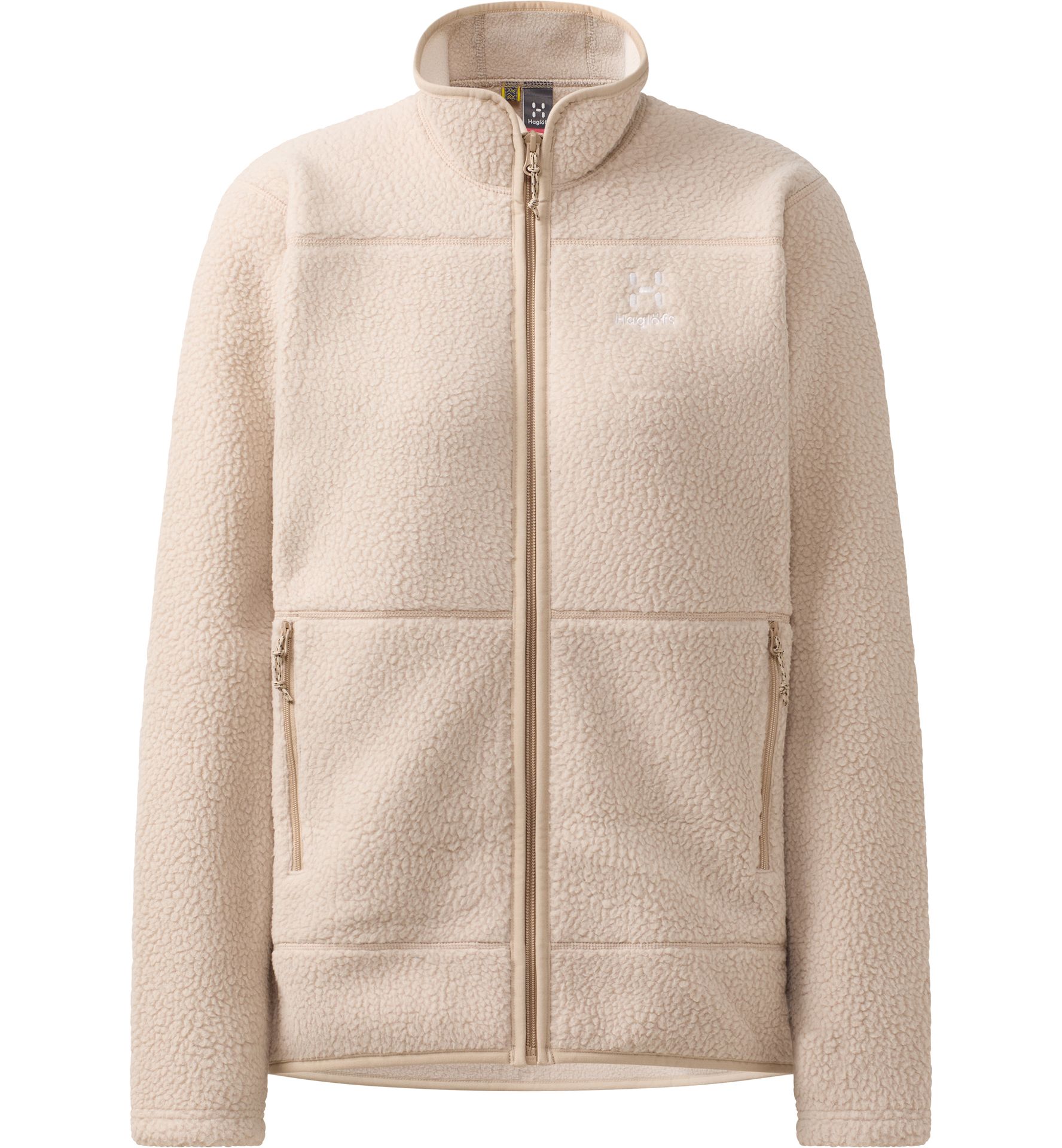 Mossa Pile Jacket Women Chalk Beige