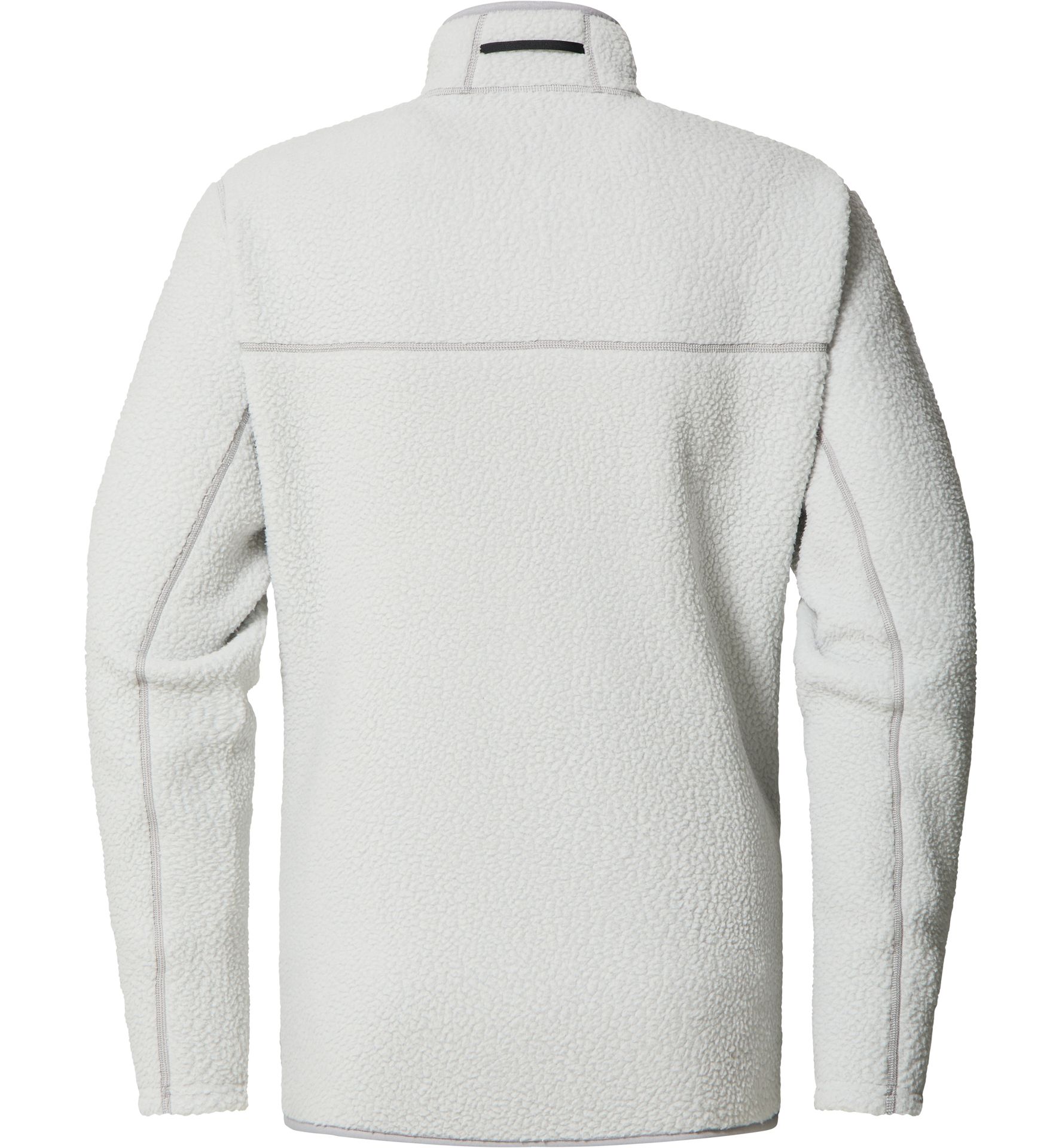 Mossa Pile Jacket Men Stone Grey Melange