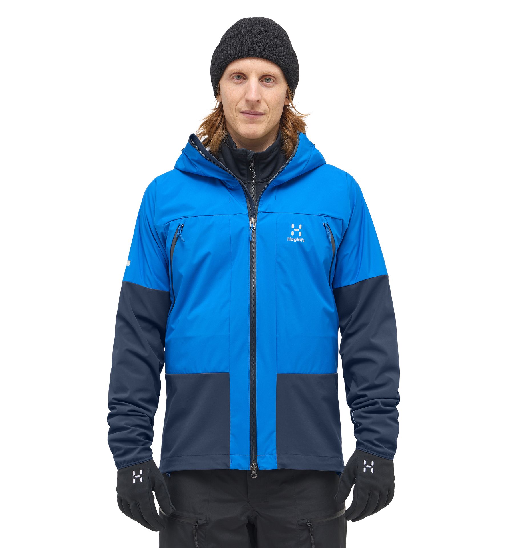 L.I.M Hybrid Touring Hood Men Electric Blue/Tarn Blue