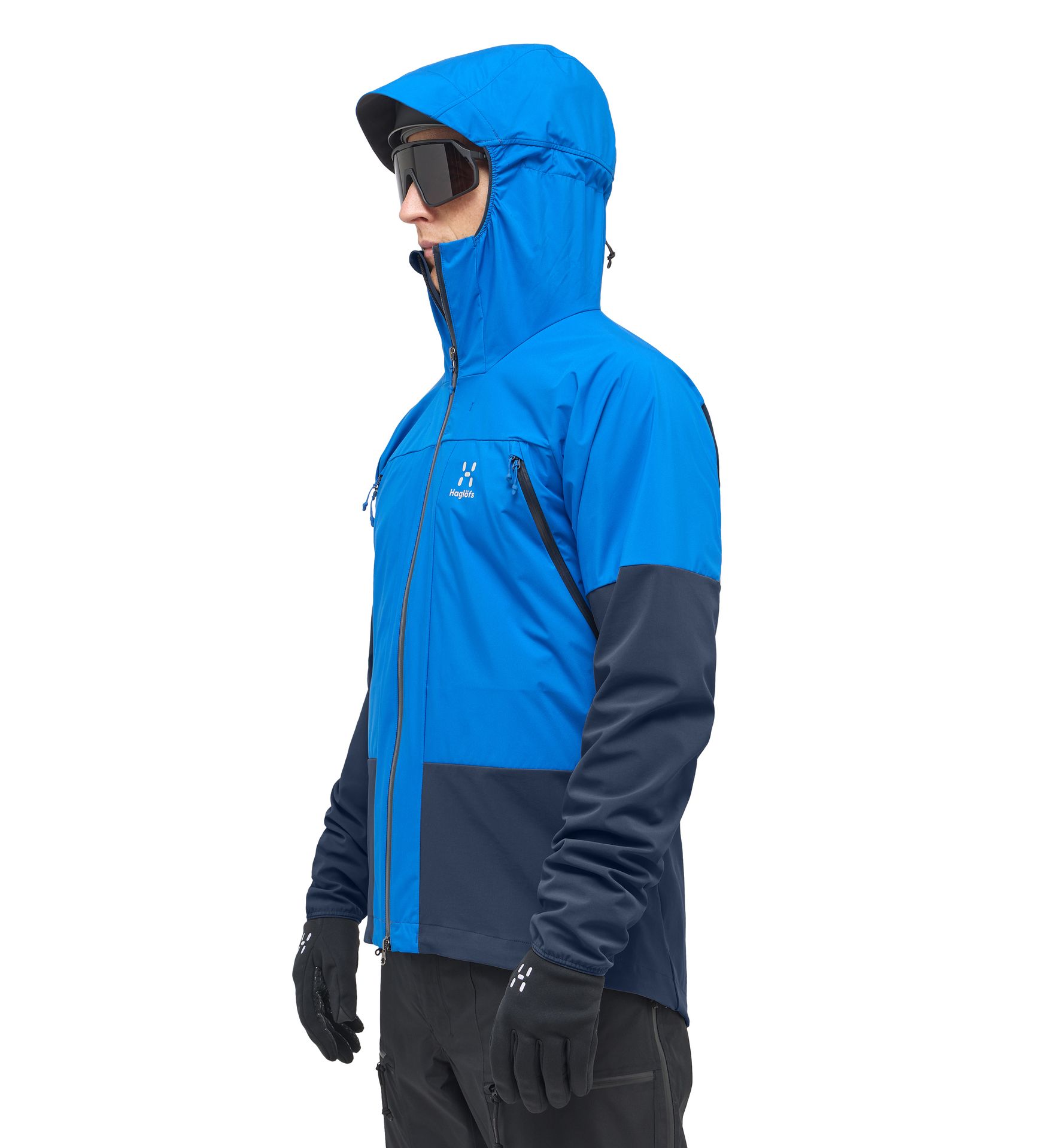 L.I.M Hybrid Touring Hood Men Electric Blue/Tarn Blue