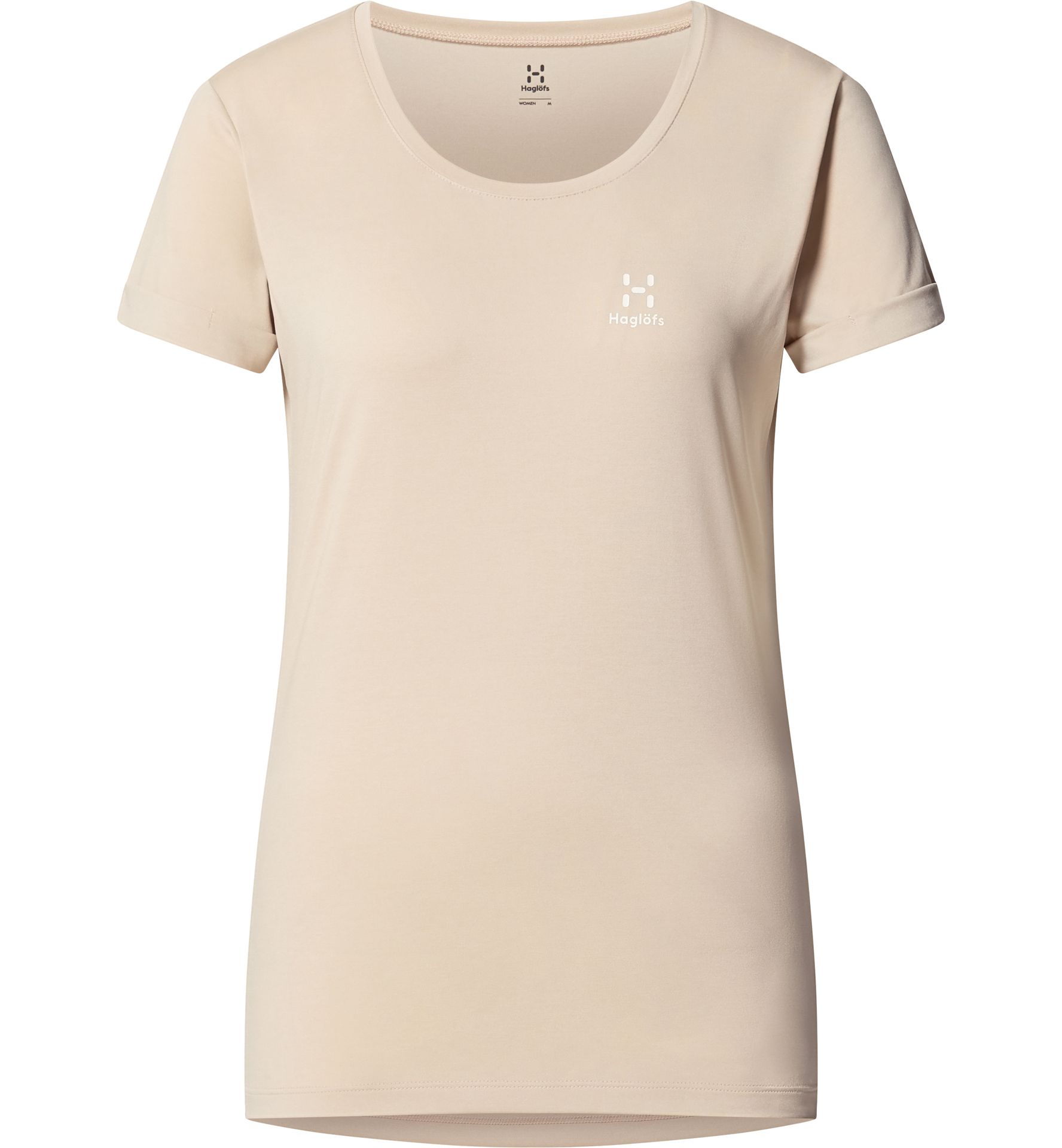 Ridge Hike Tee Women Chalk Beige